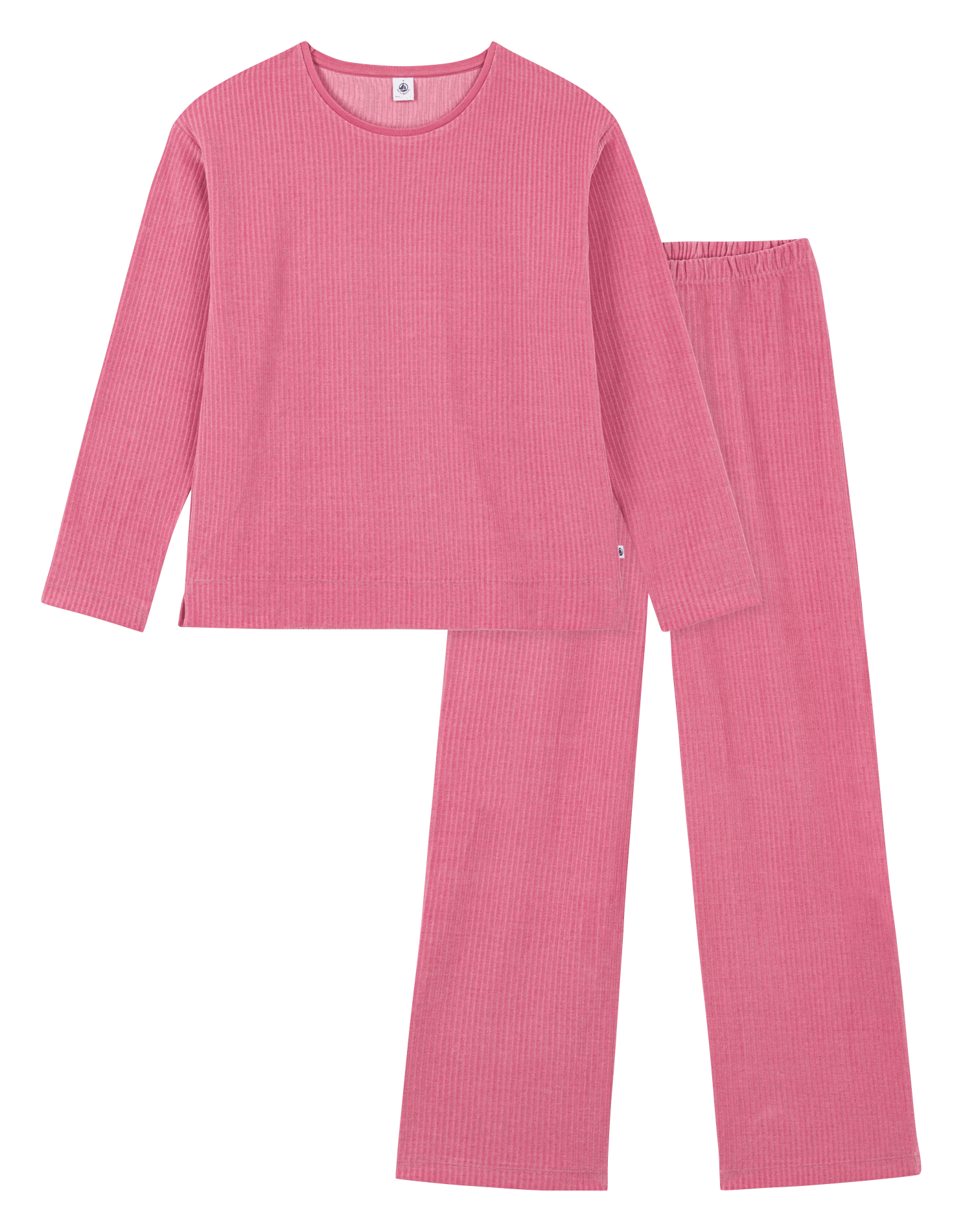 Katoenen pyjama PETIT BATEAU Roze