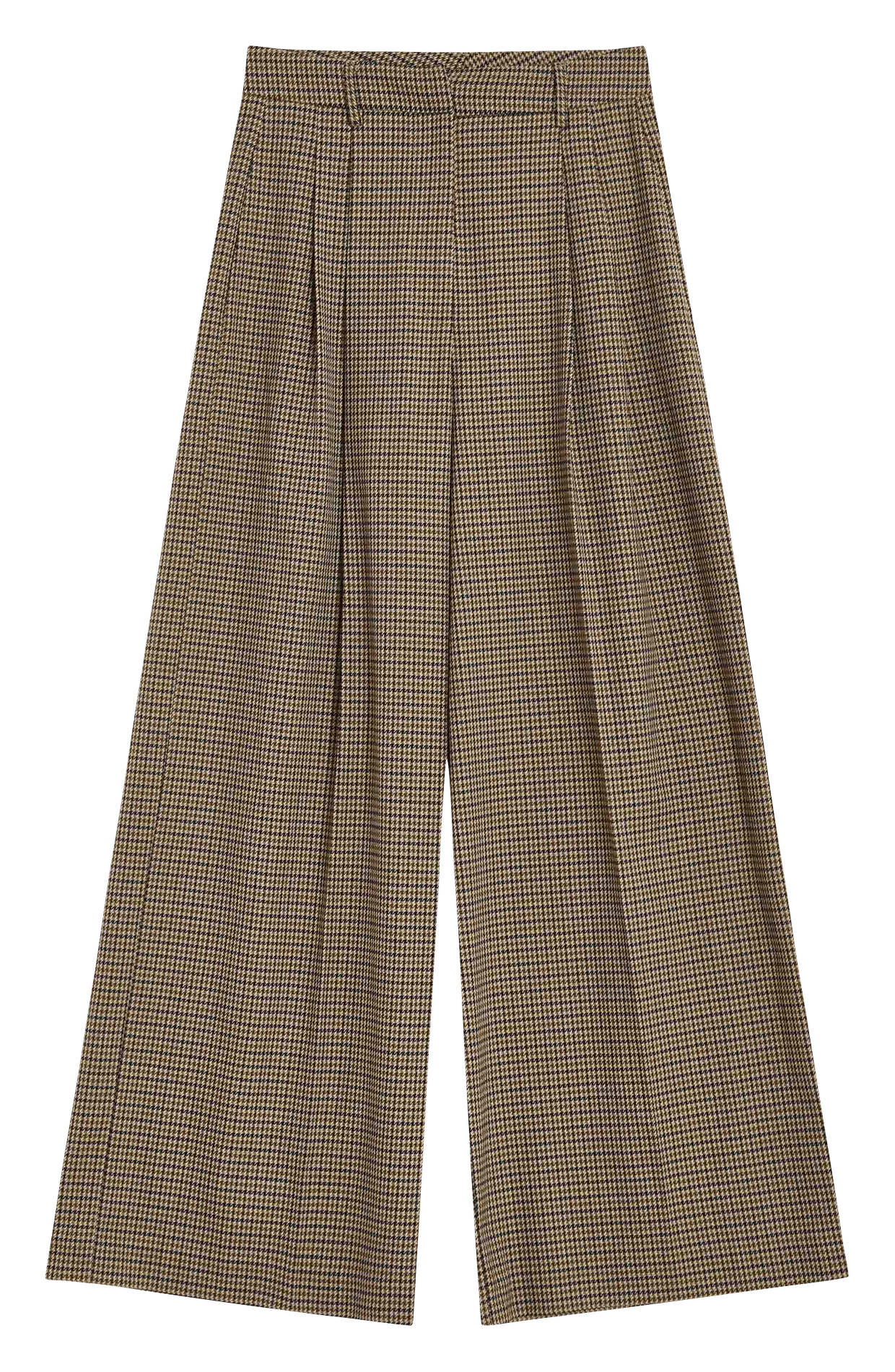 Printed wide-leg pants GRACE ET MILA Beige