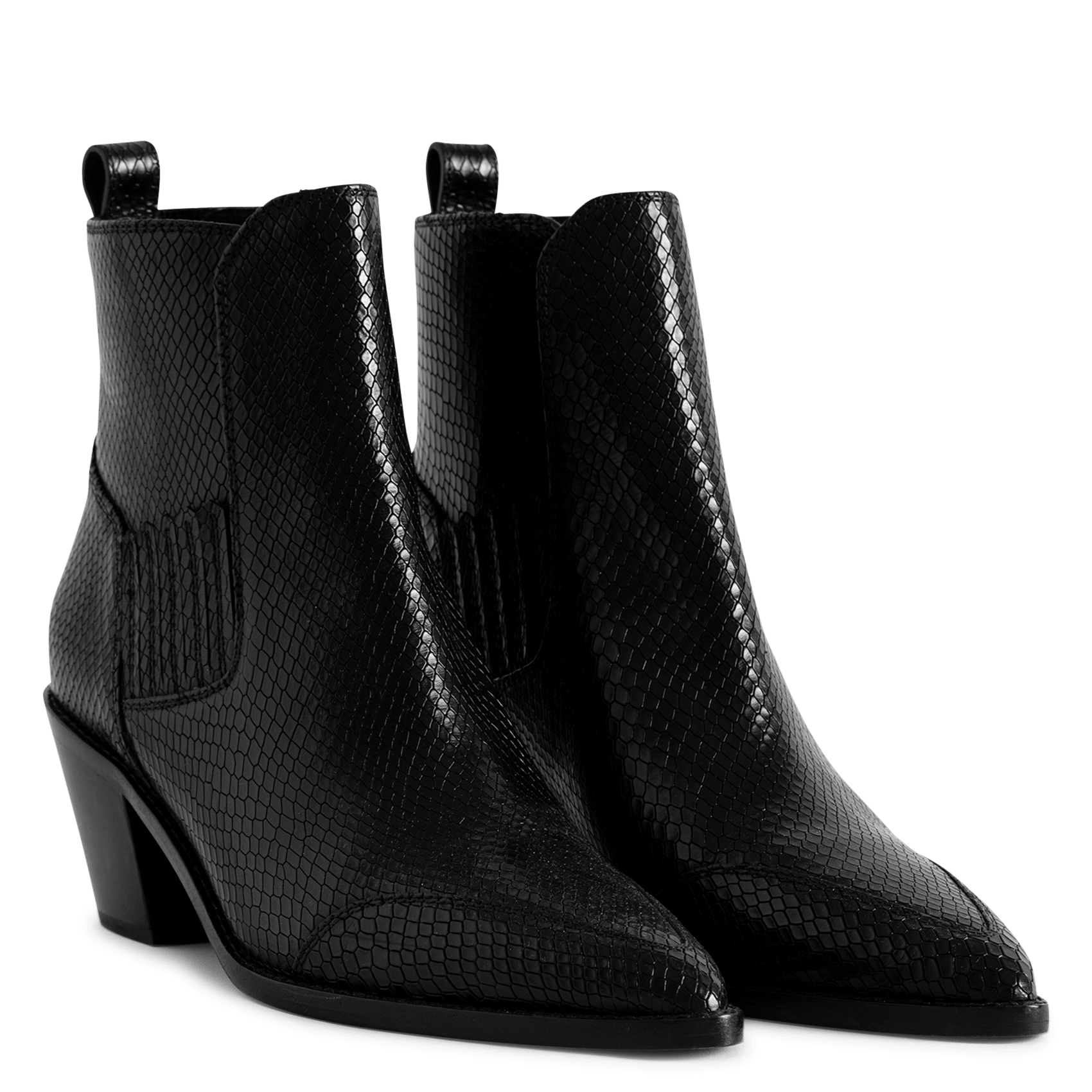 Bottines en cuir ZADIG&VOLTAIRE Noir