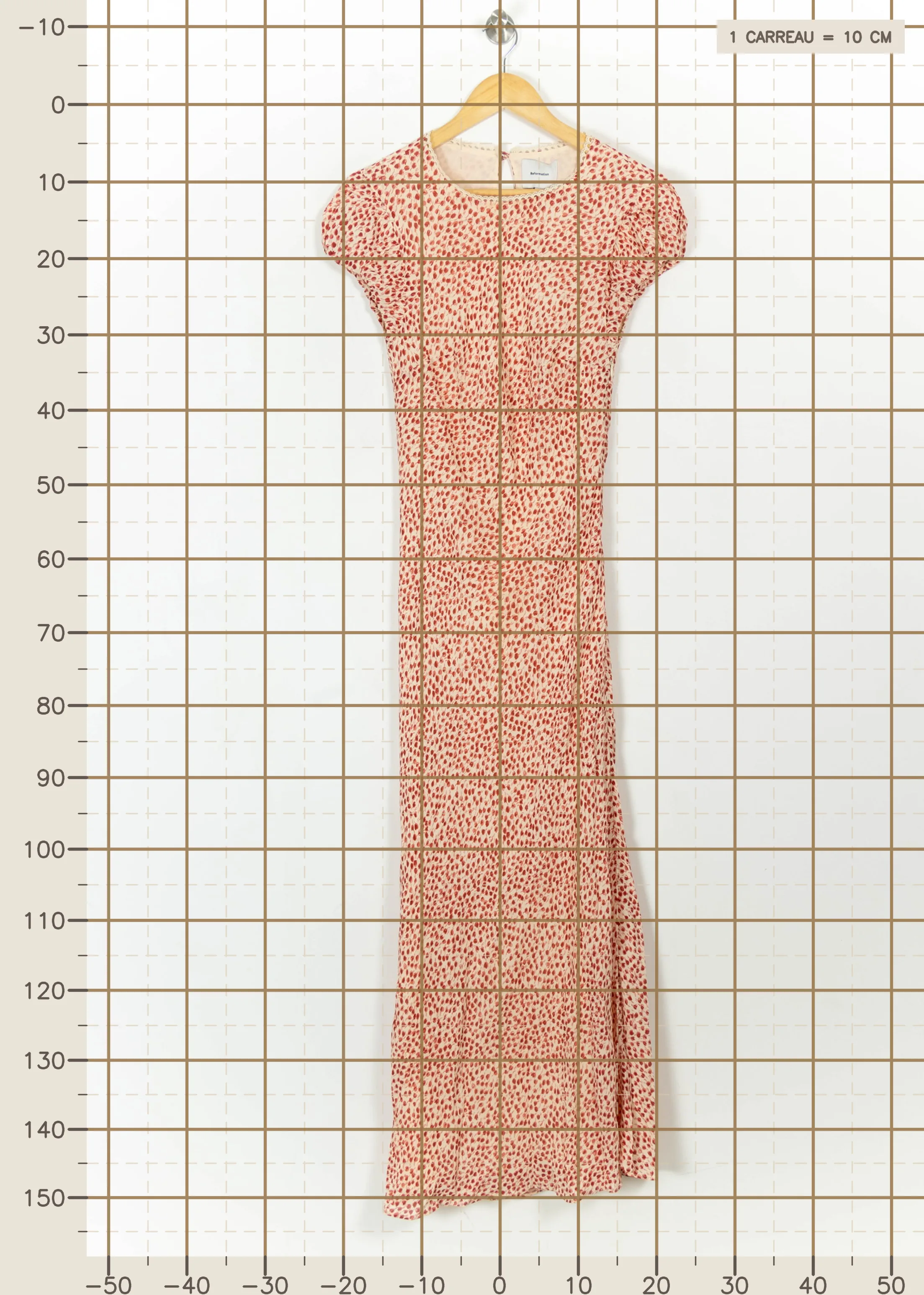 Long dress REFORMATION - Seconde Main Multicolored