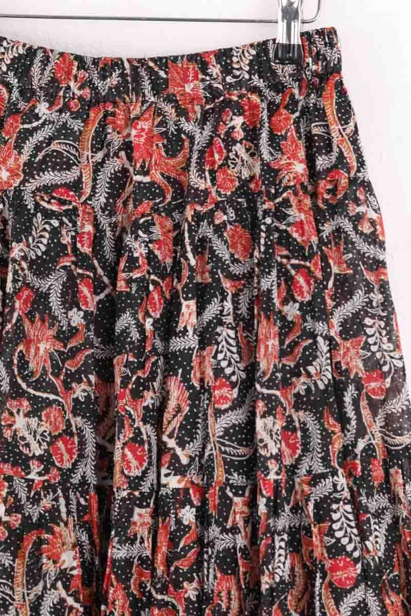 Skirt ISABEL MARANT ÉTOILE - SECONDE MAIN Red