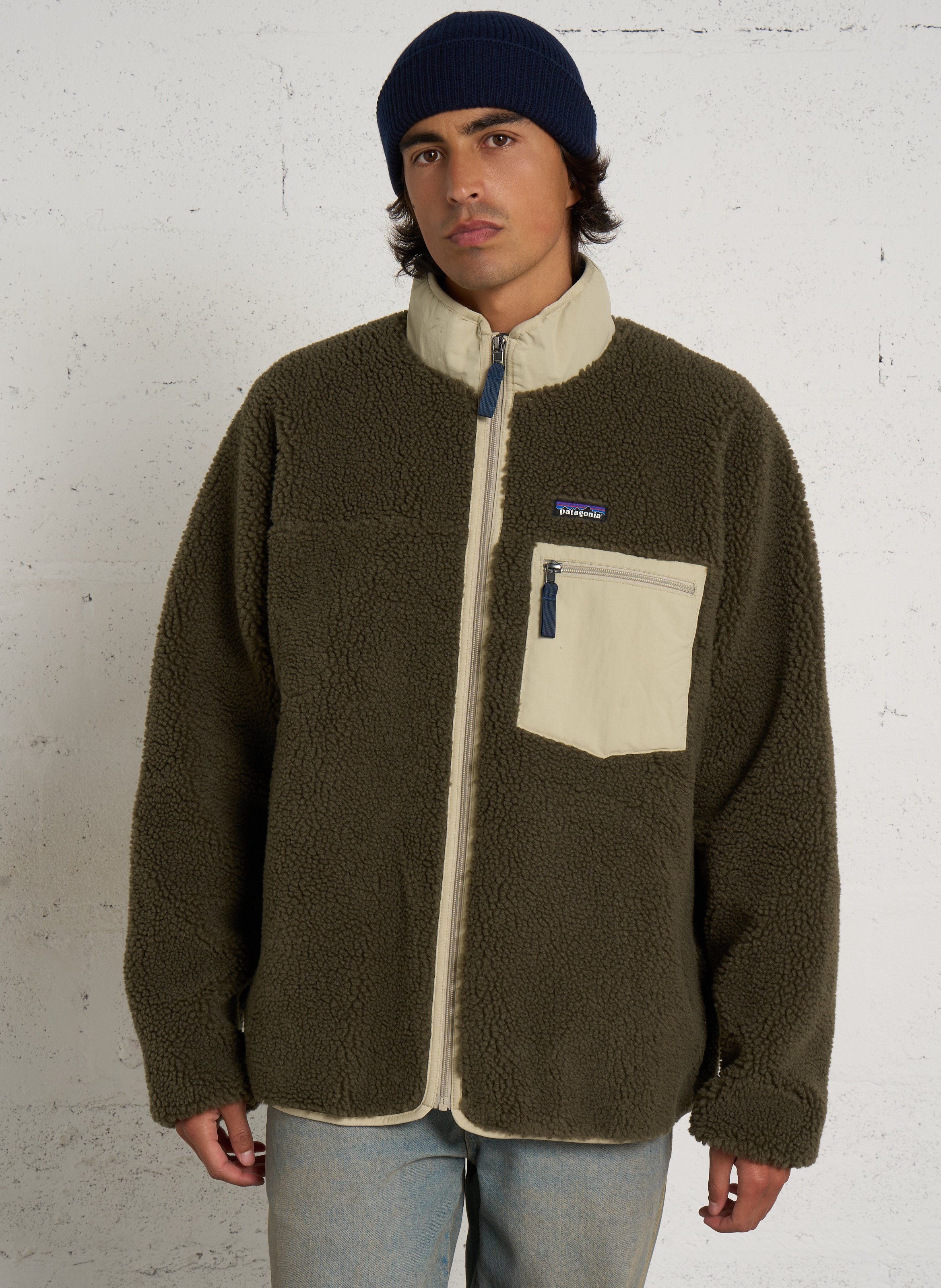 Sherpa-Jacke mit Stehkragen PATAGONIA Grun