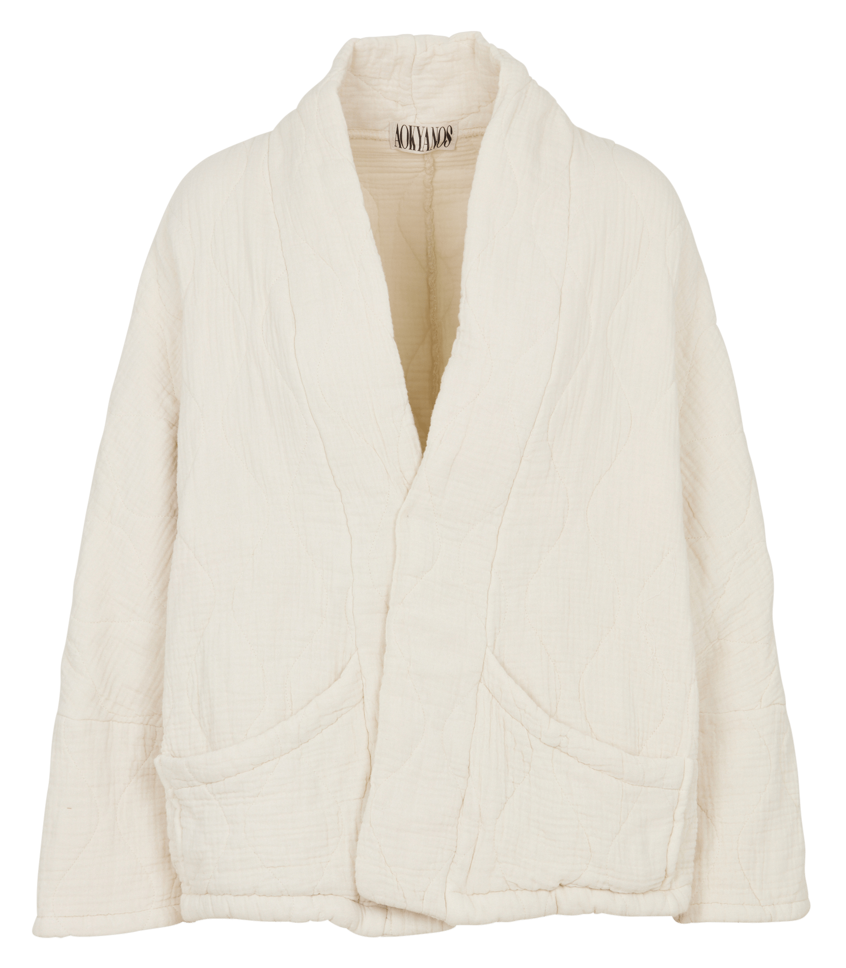 Veste oversize matelassée en coton AOKYANOS