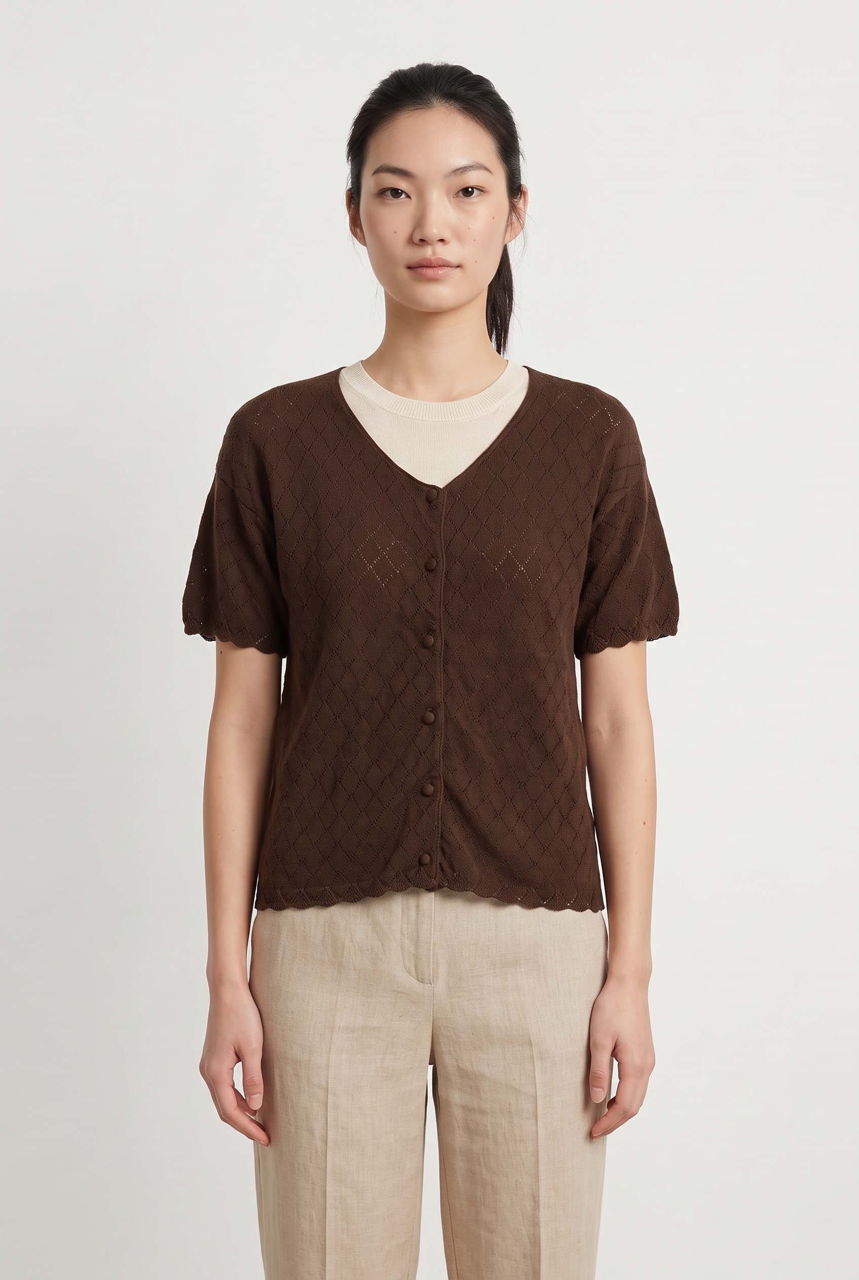 Cardigan ORTA - Seconde main Brown