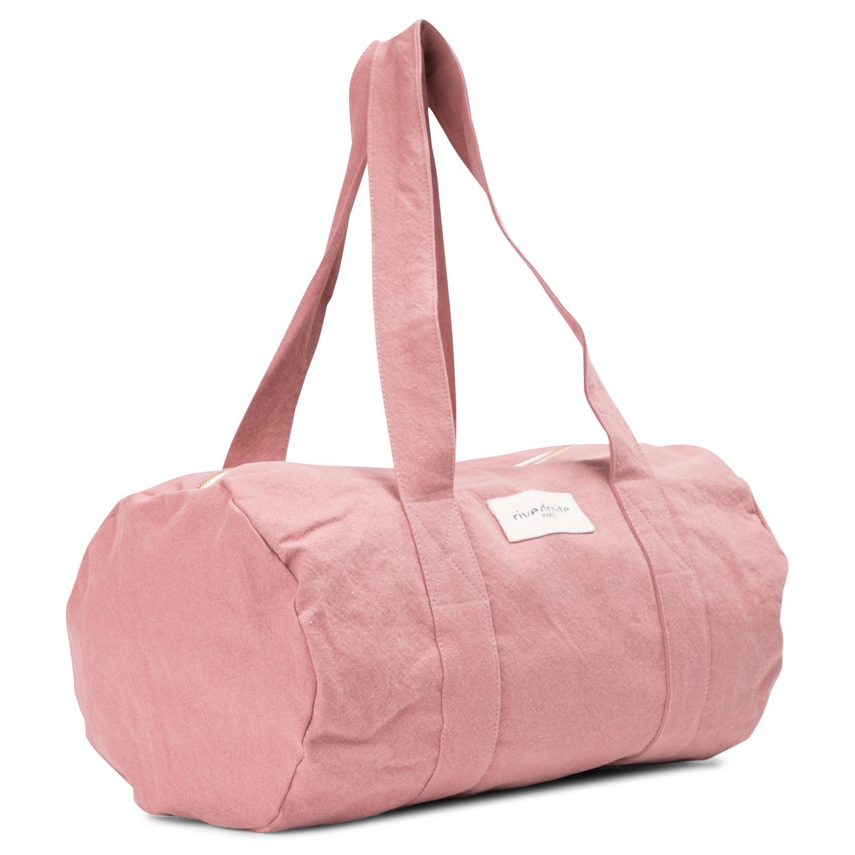 Recycled cotton duffle bag RIVEDROITE PARIS Pink