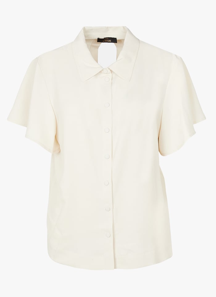 Chemise Col Classique Fluide Chantilly Twinset - Femme | Place des ...