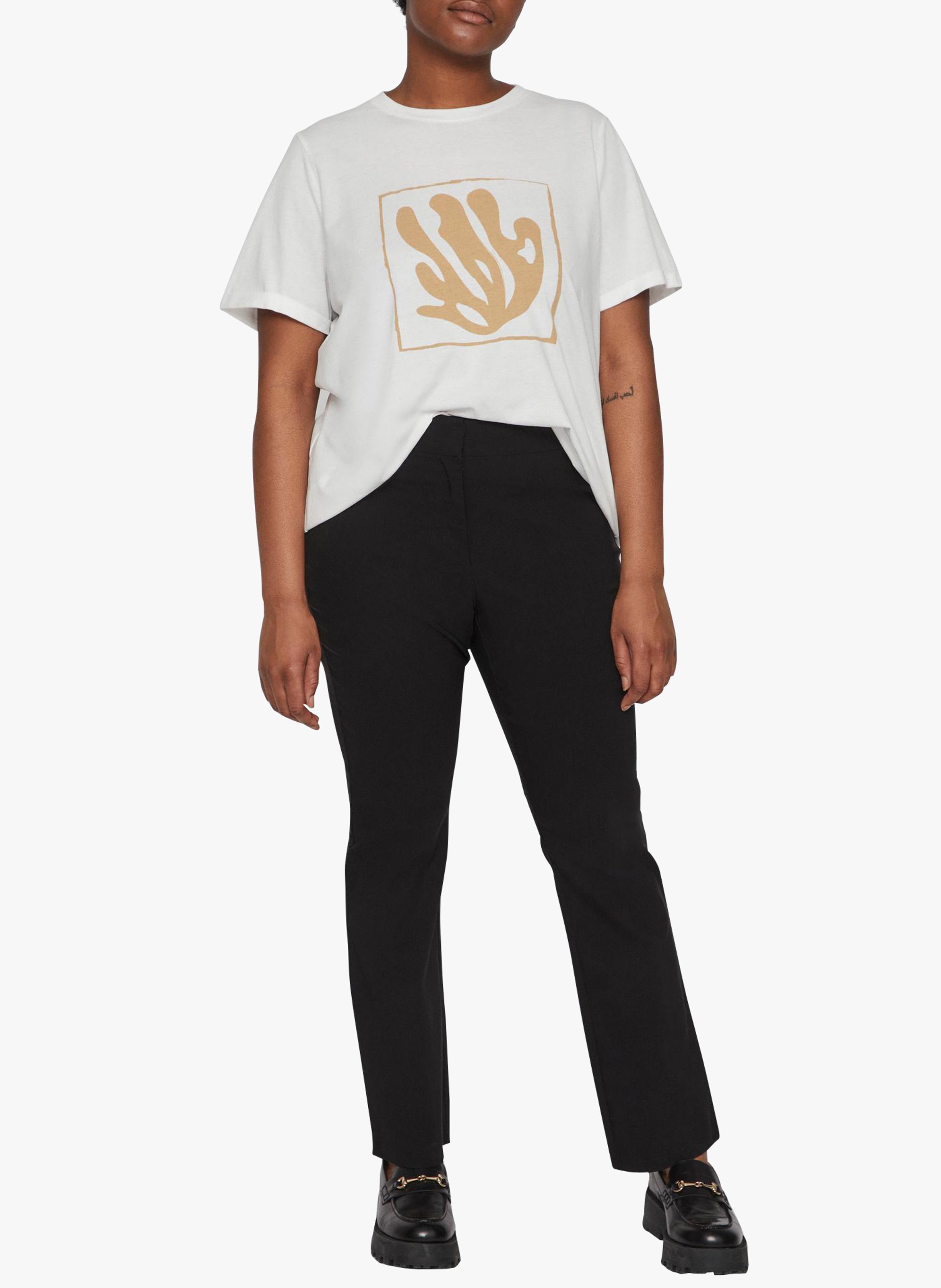 Pantalon bootcut stretch EVOKED Noir