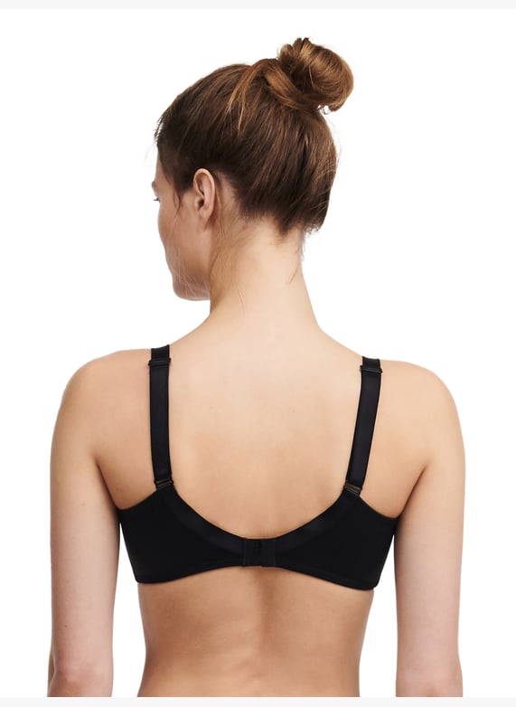 Moulded full-cup bra | Black by CHANTELLE Moulded full-cup bra Black
