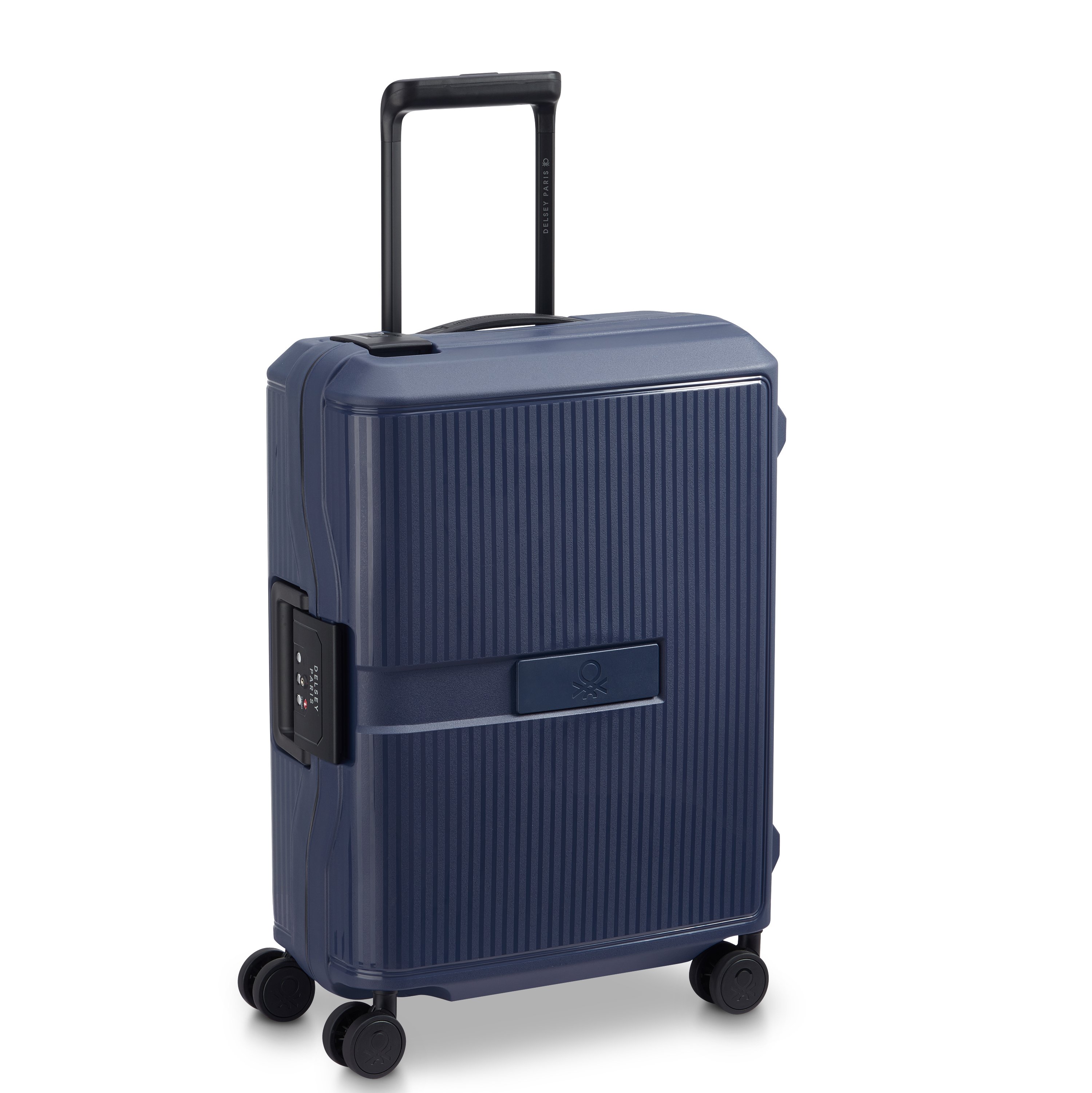 Rigid cabin suitcase DELSEY PARIS Blue