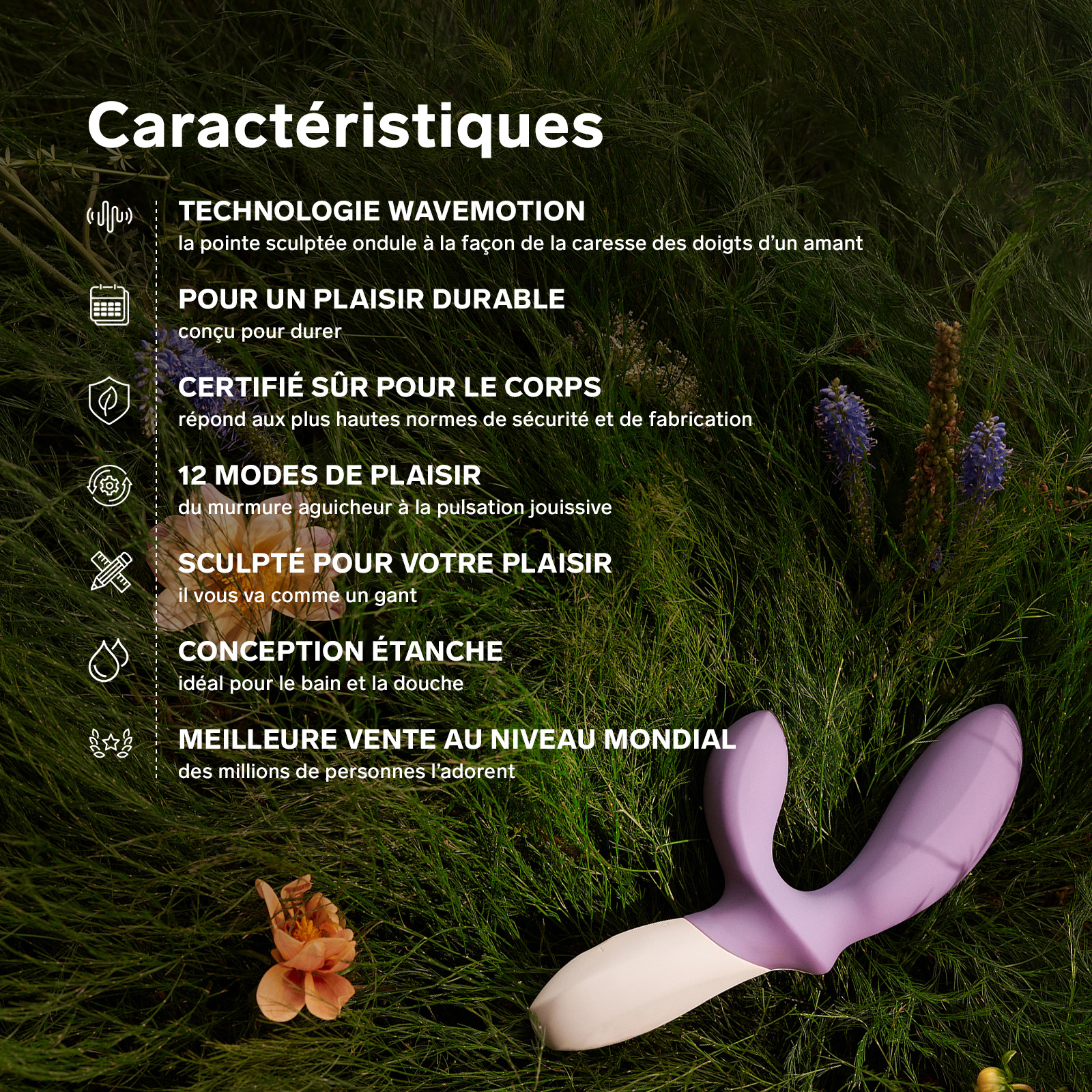 Masturbateur homme prostatique LELO Violet