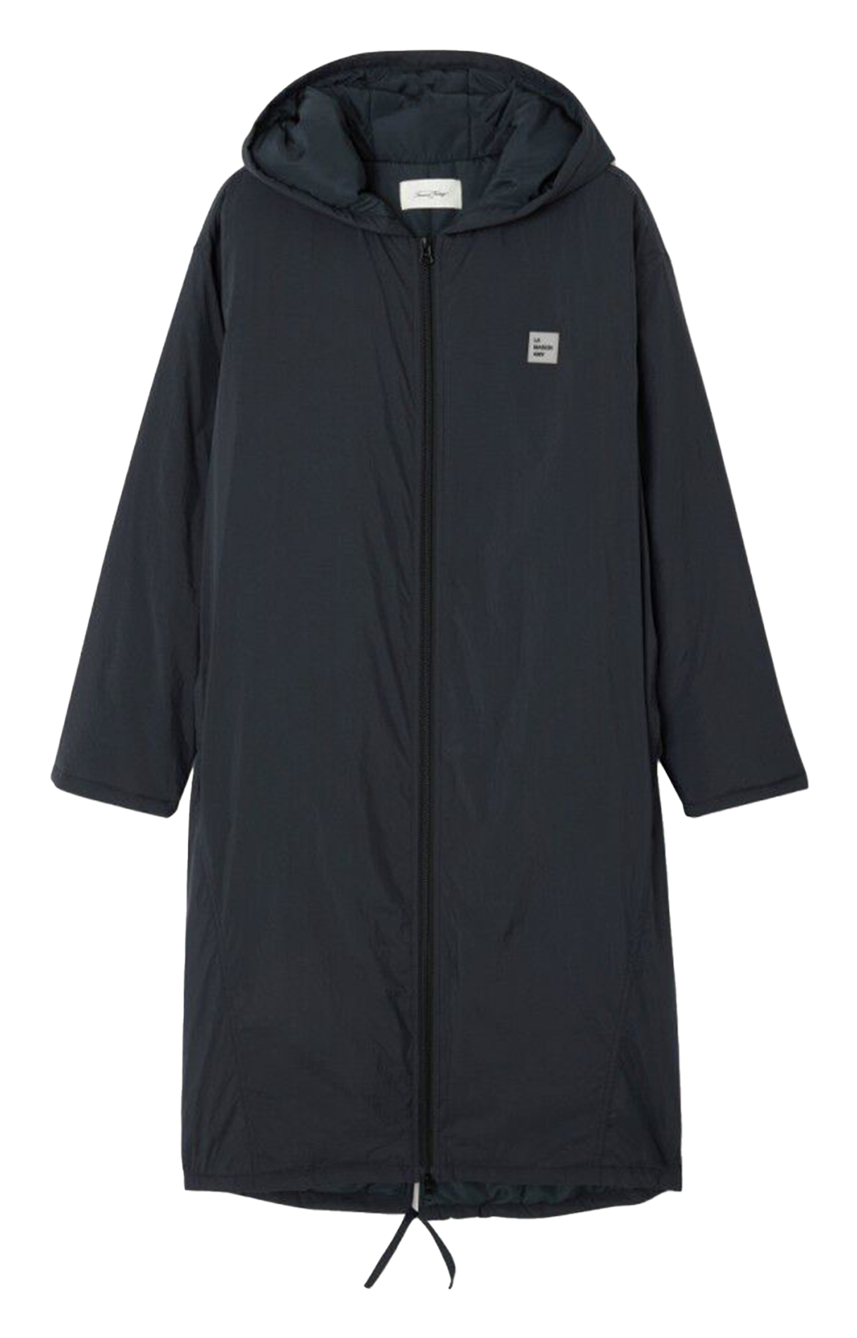 Parka longue à capuche  AMERICAN VINTAGE Noir