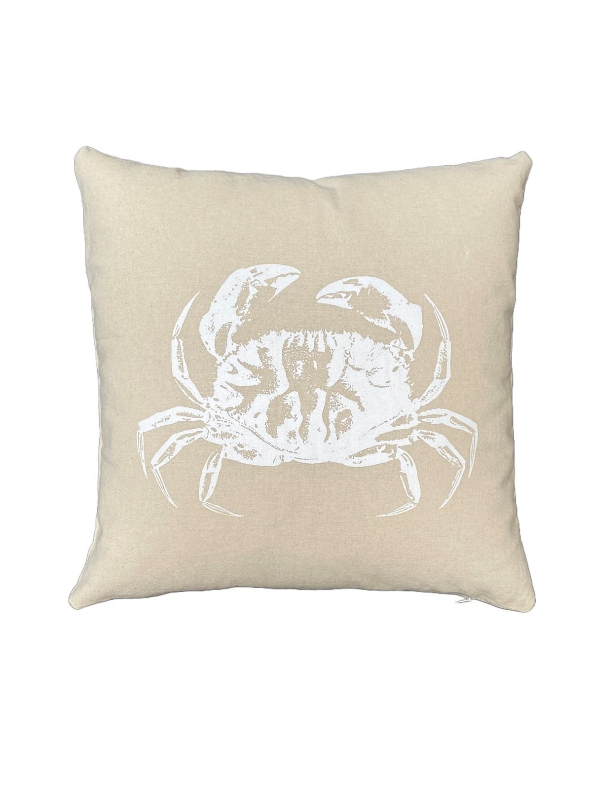 Square printed cotton cushion TODAY LINGE DE MAISON White