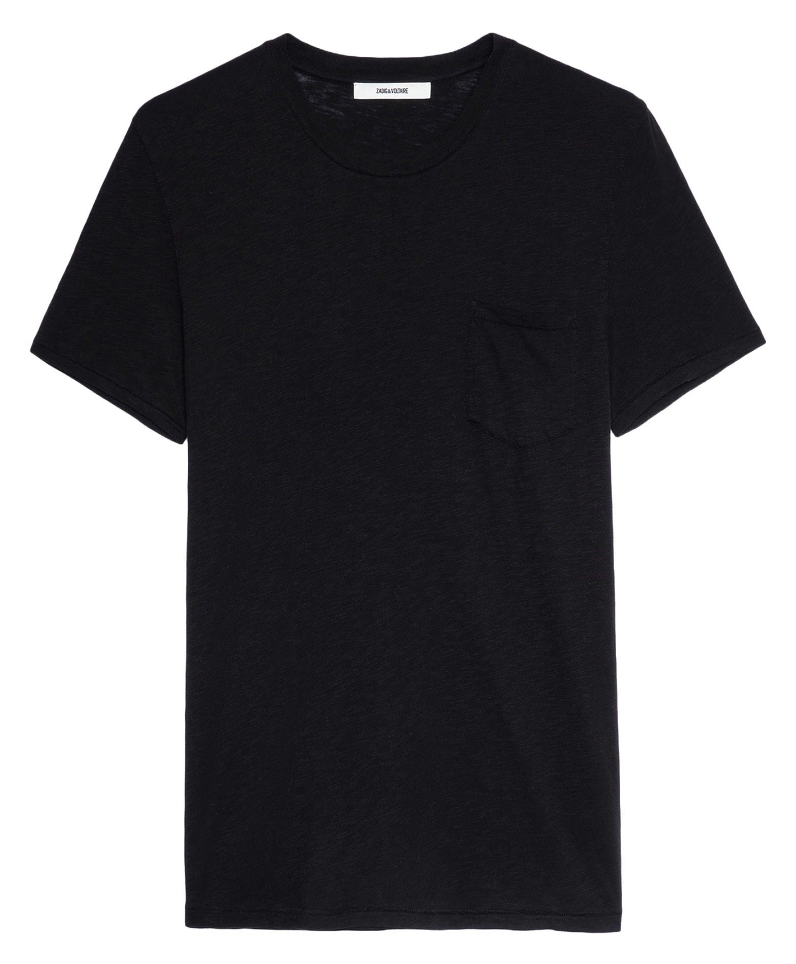 Regular-fit round-neck cotton T-shirt ZADIG&VOLTAIRE Black