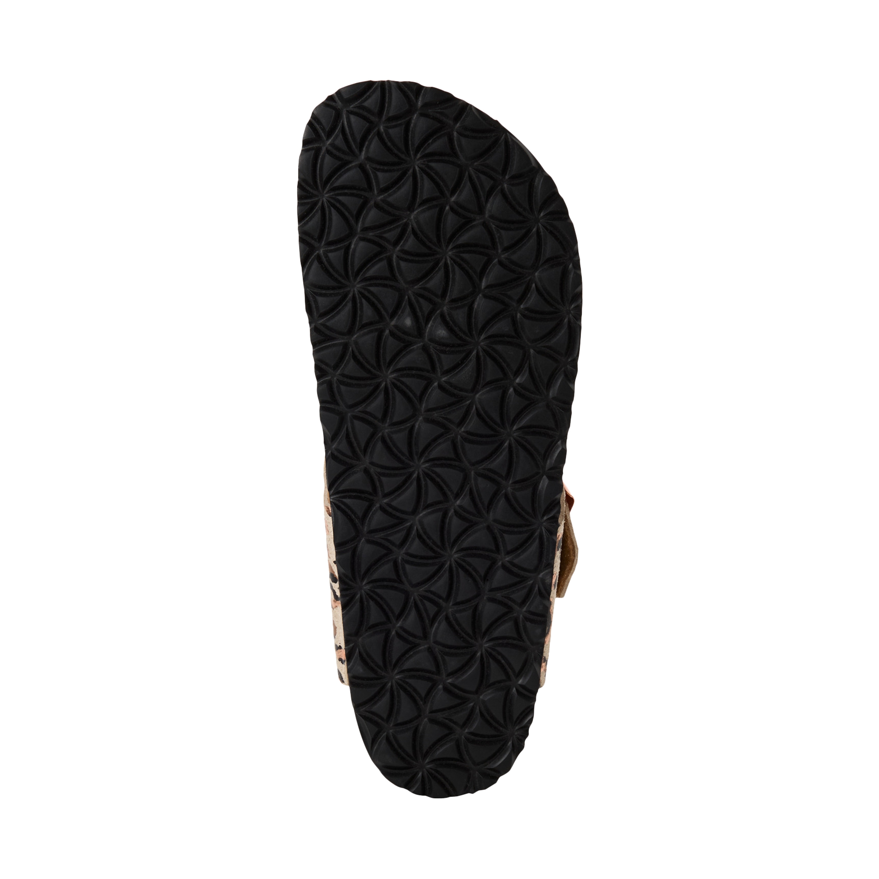 Aouda flat leather sandals TAMARIS Beige