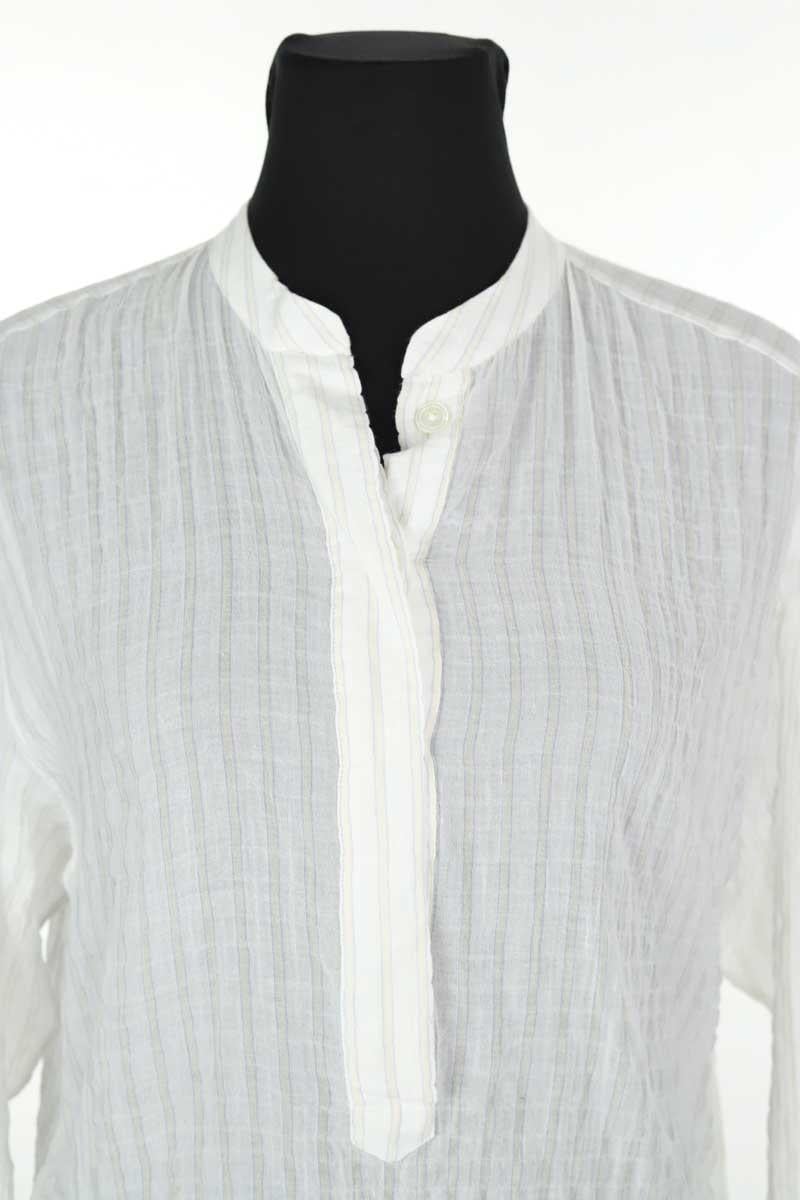 Cotton blouse CHLOE STORA - SECONDE MAIN White