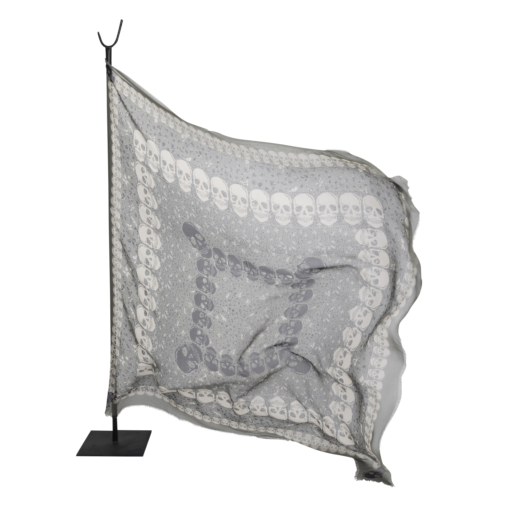 Foulard imprimé ZADIG&VOLTAIRE Vert