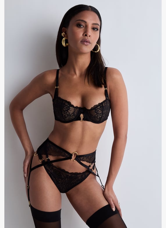 Soutien-Gorge corbeille avec armatures The night before Noir