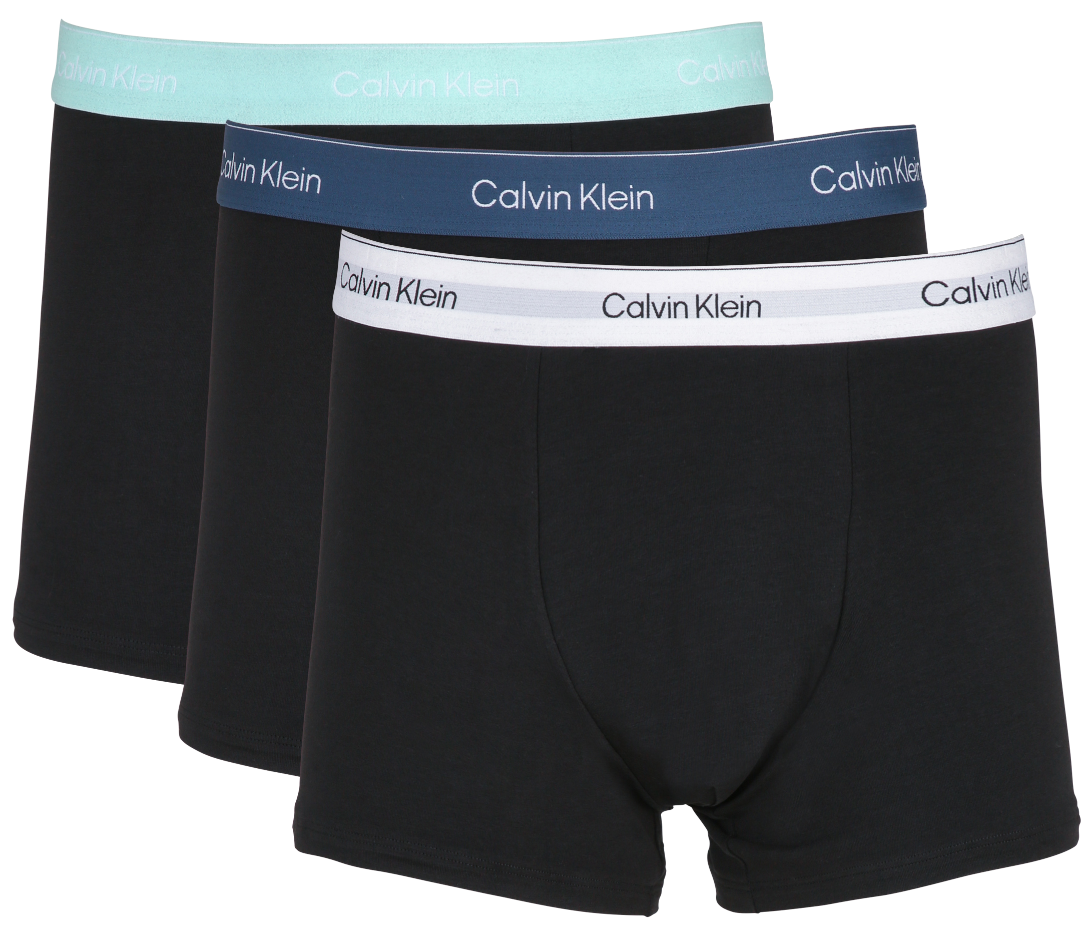 Setje met 3 boxershorts | katoenblend CALVIN KLEIN UNDERWEAR Zwart