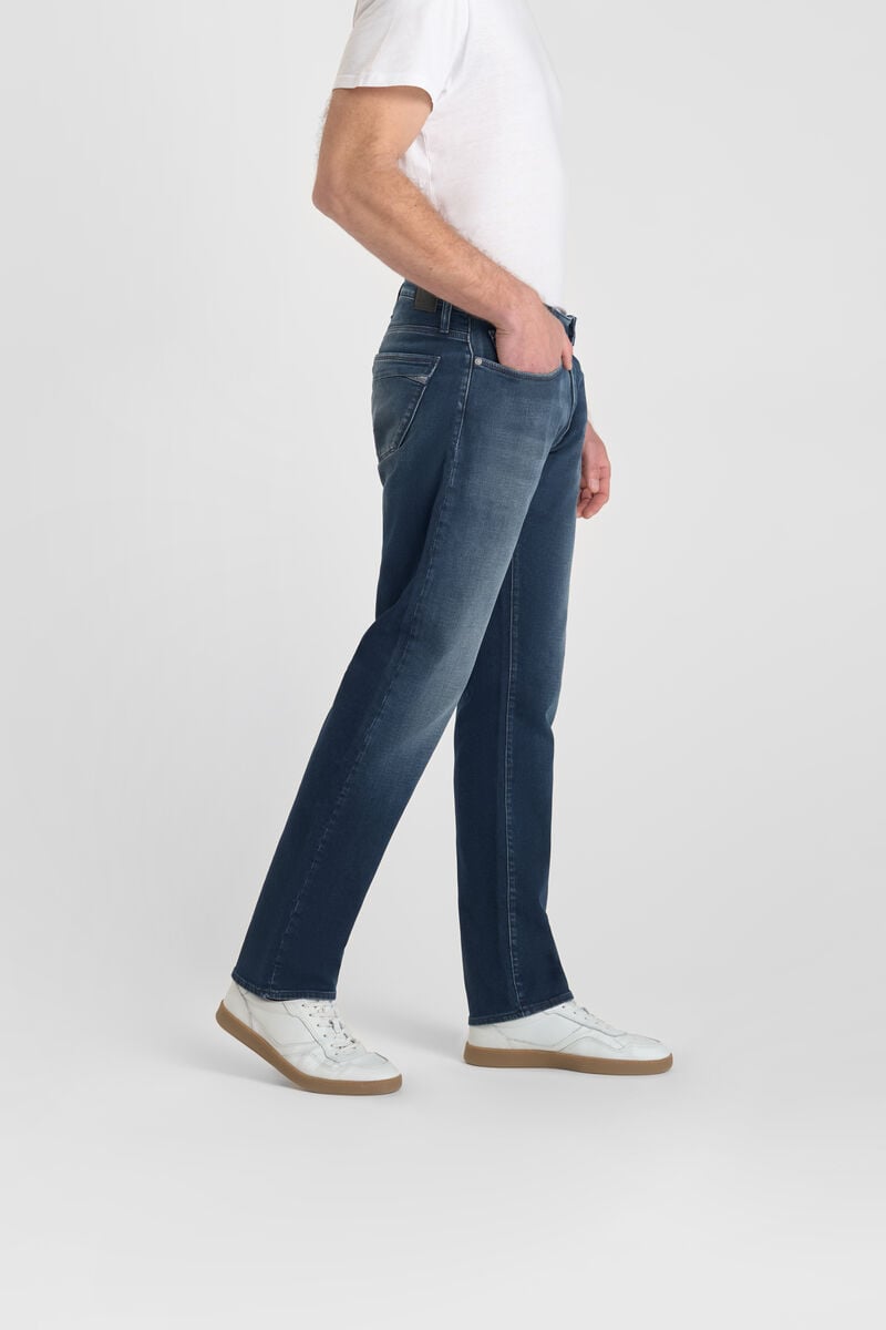 Straight jogger jeans 800/12 regular, length 34 LE TEMPS DES CERISES Blue