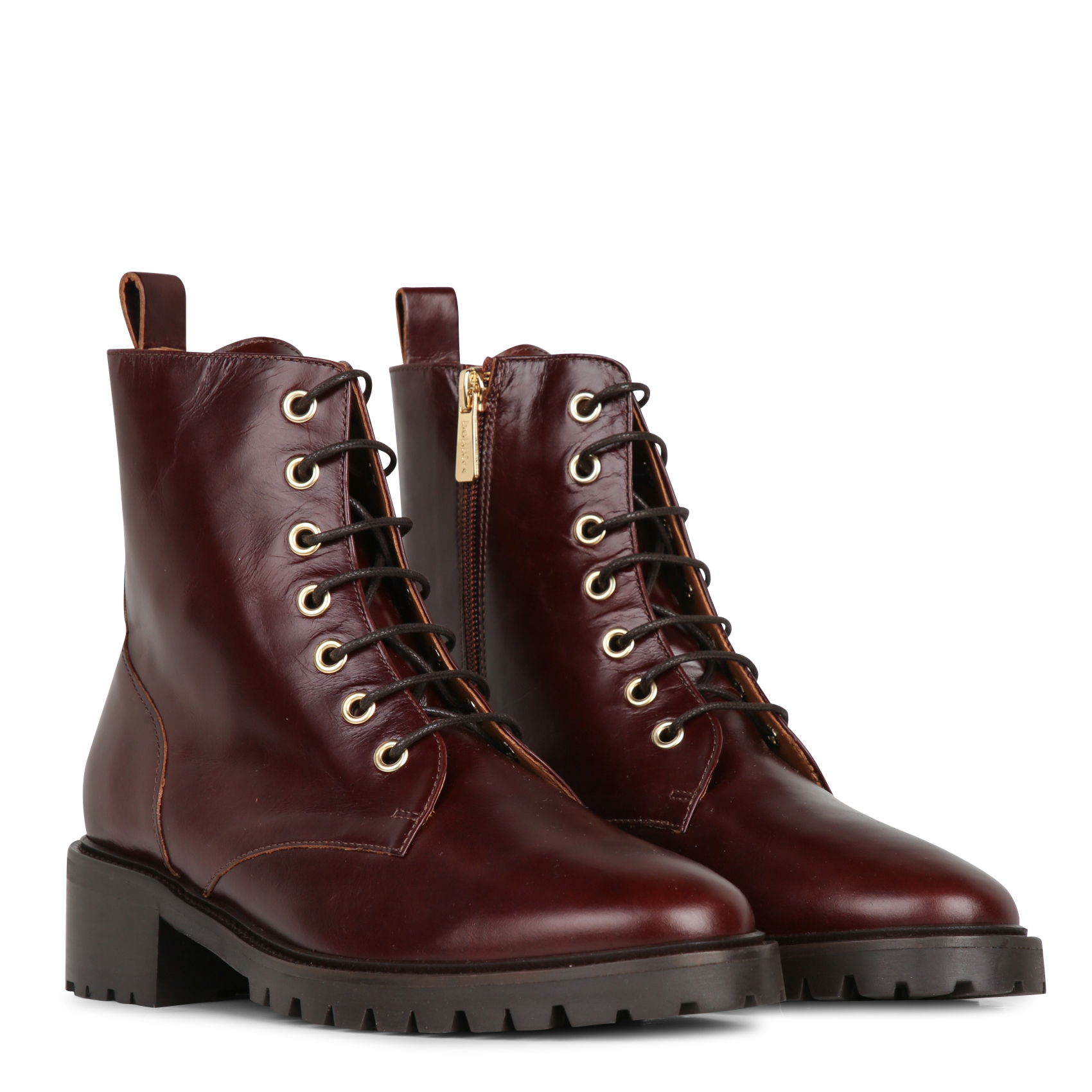 Bottines en cuir  BOBBIES Marron