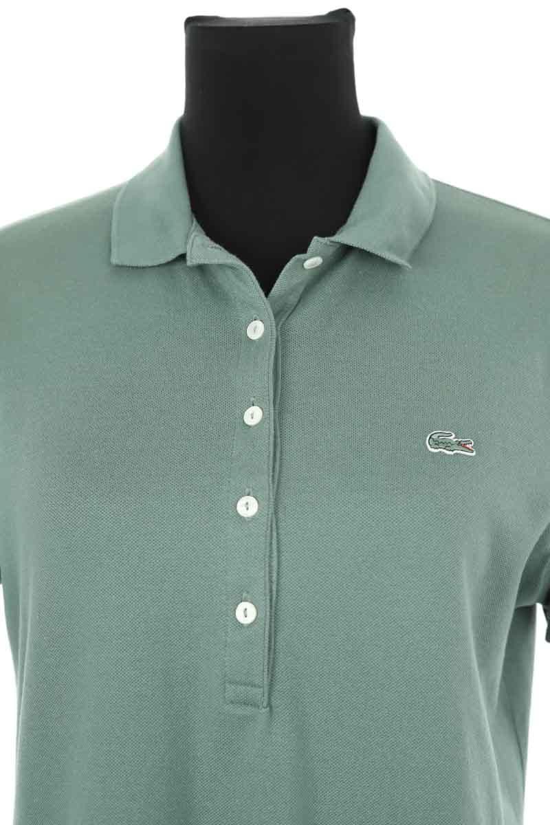 Polo LACOSTE - SECONDE MAIN Vert
