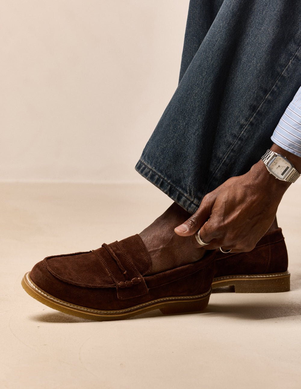 Moccasins ODAJE Brown