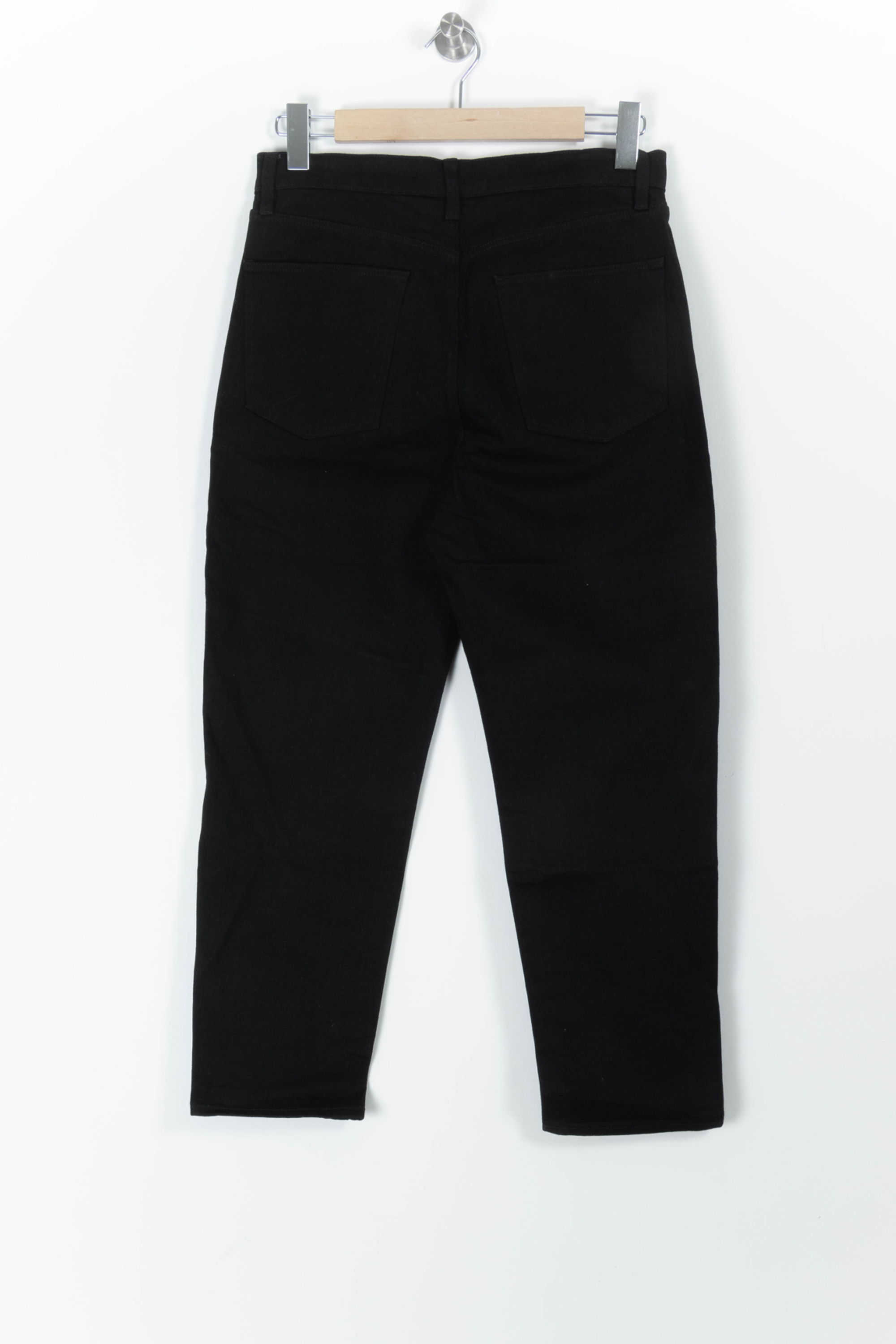 Cropped slim jeans with studs COMPTOIR DES COTONNIERS - Seconde main Black