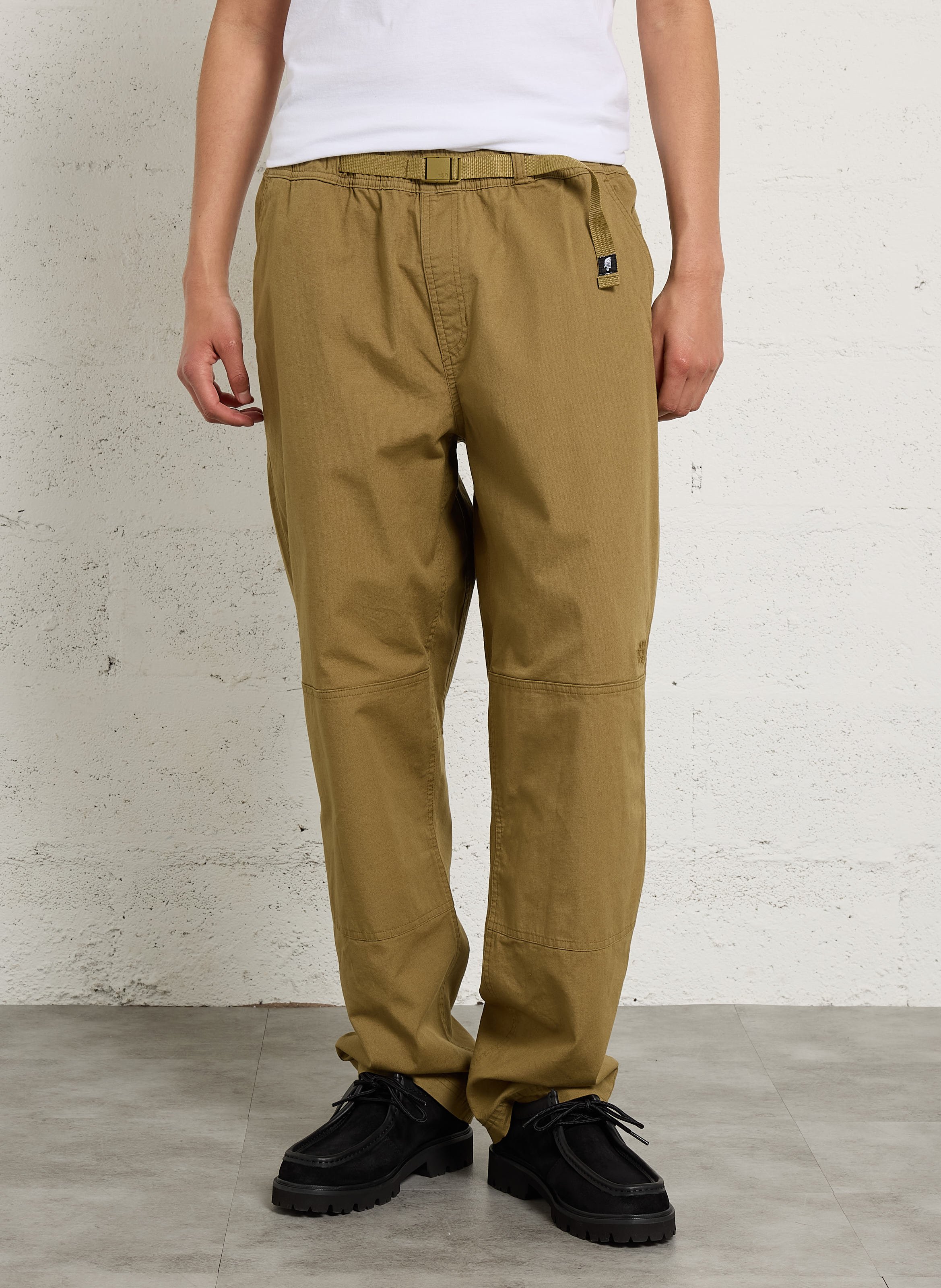 Pantalon ample en coton mélangé THE NORTH FACE Marron