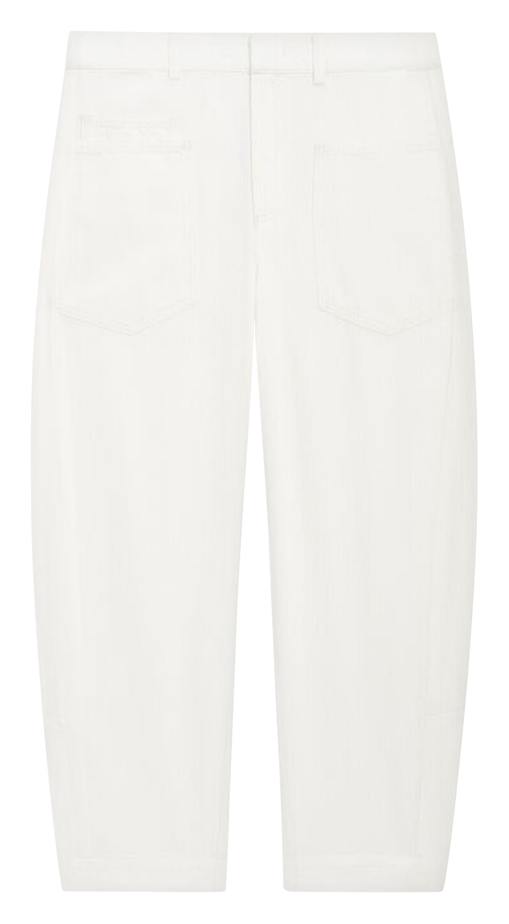 Wide cotton trousers  Beige