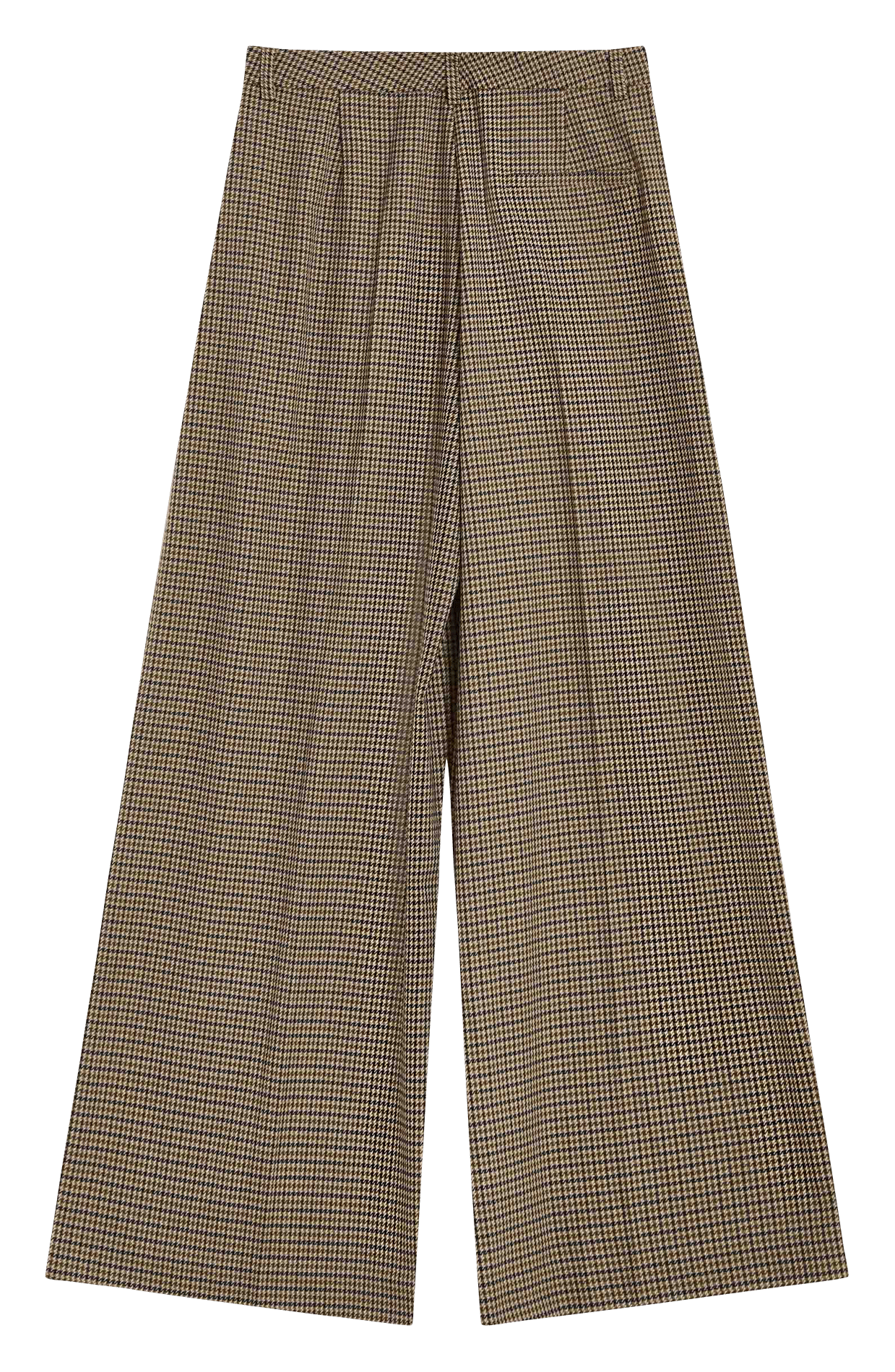 Printed wide-leg pants GRACE ET MILA Beige
