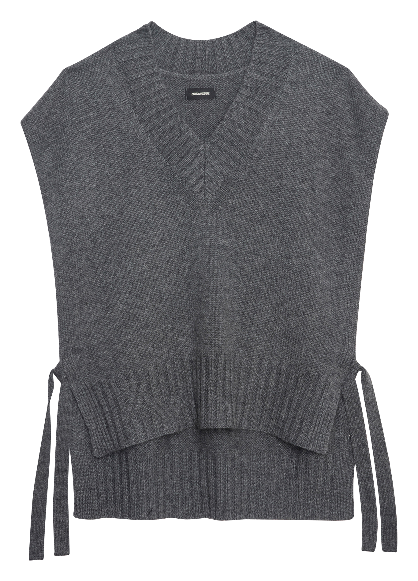 Pull oversize en cachemire ZADIG&VOLTAIRE Gris