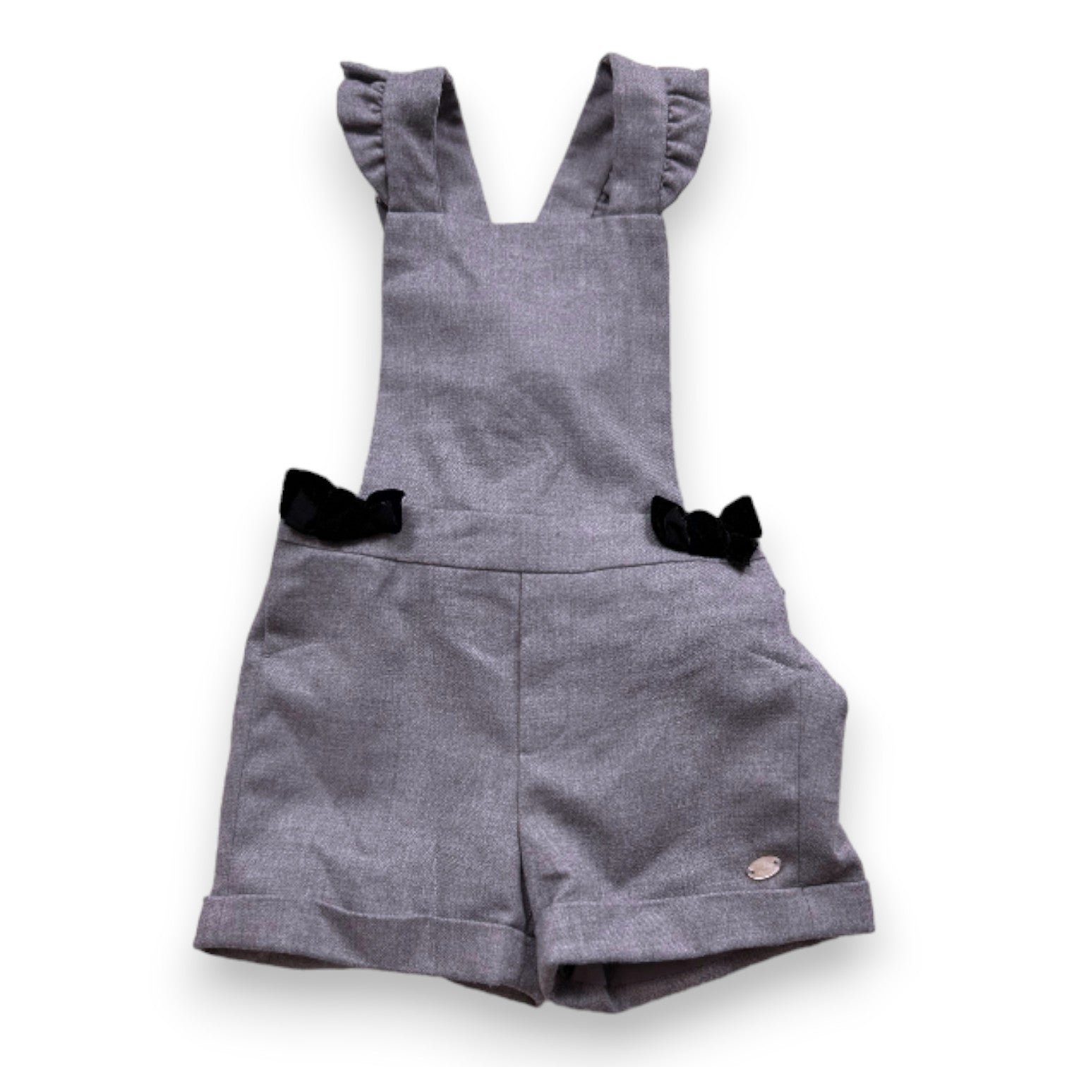 Grey baby overalls - 18 months TARTINE ET CHOCOLAT - seconde-main Grey