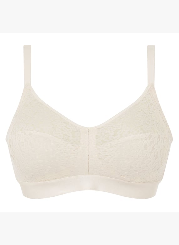 Non-wired support bra with cups | Beige by CHANTELLE Non-wired support bra with cups Beige