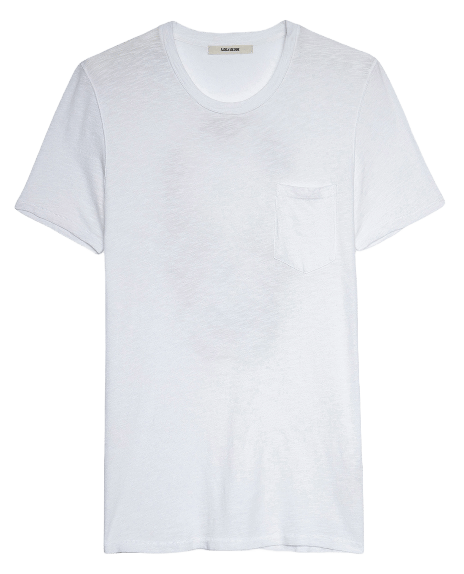 Regular-fit round-neck cotton T-shirt ZADIG&VOLTAIRE White