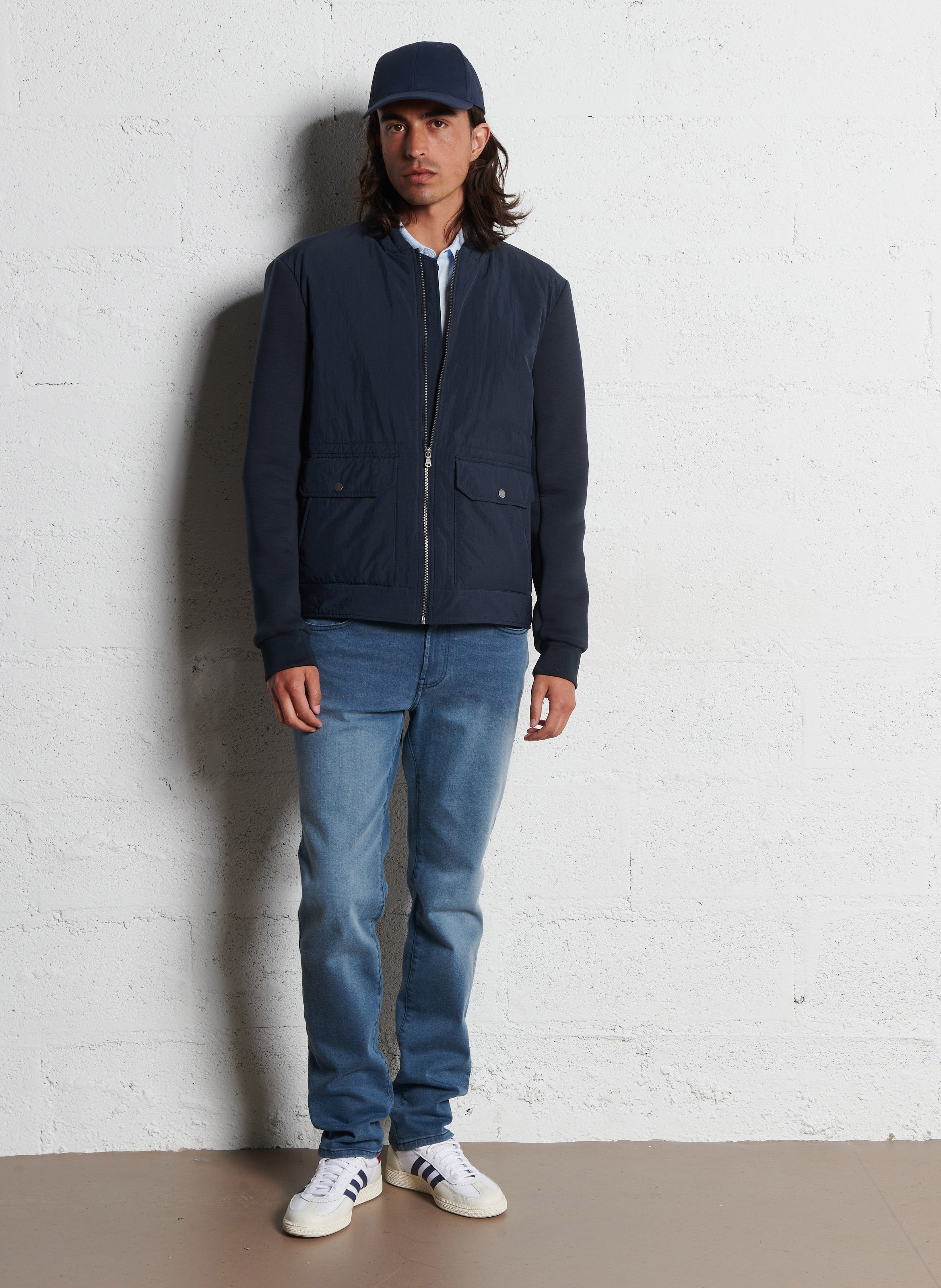 High-rise slim-fit jeans IKKS Blue