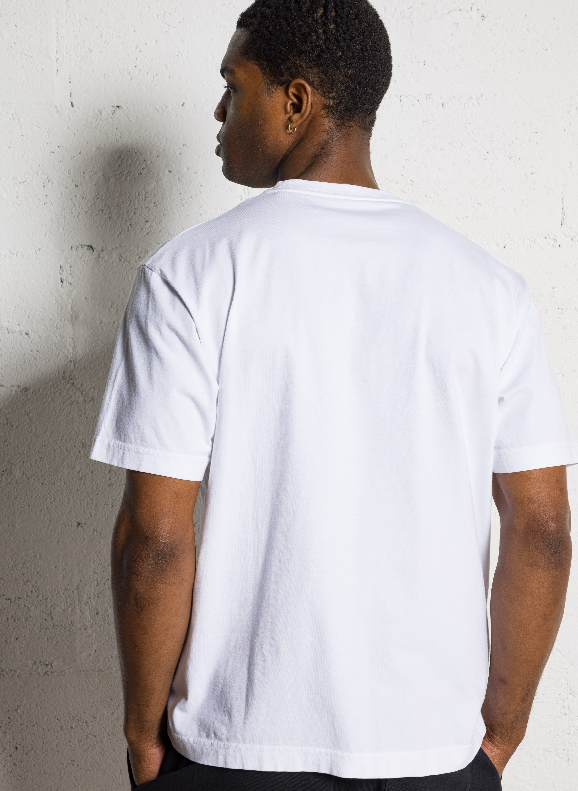 Bio-Baumwoll-T-Shirt COLORFUL STANDARD Weiss