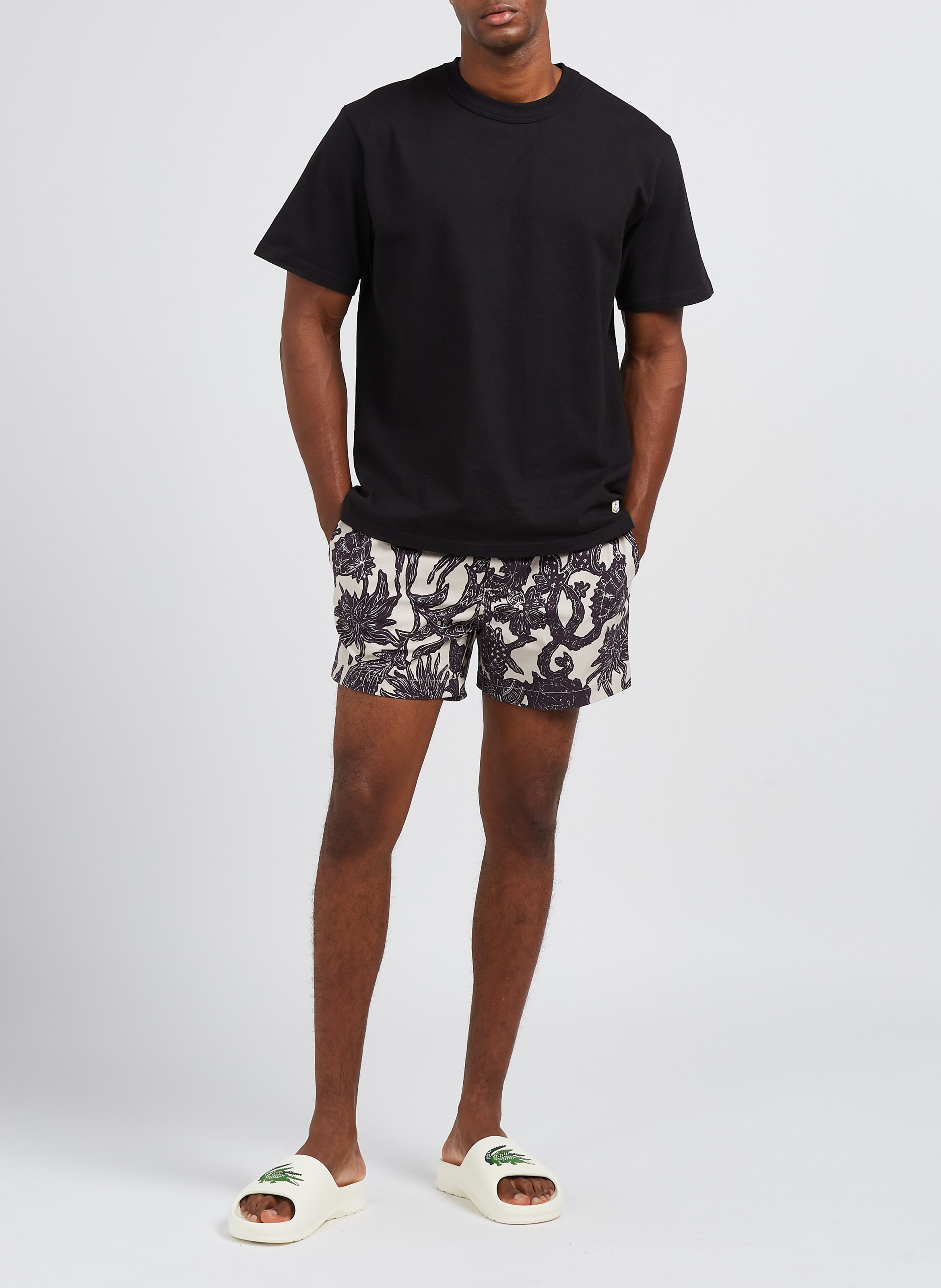 Bedruckte Badeshorts SAMSOE SAMSOE Beige