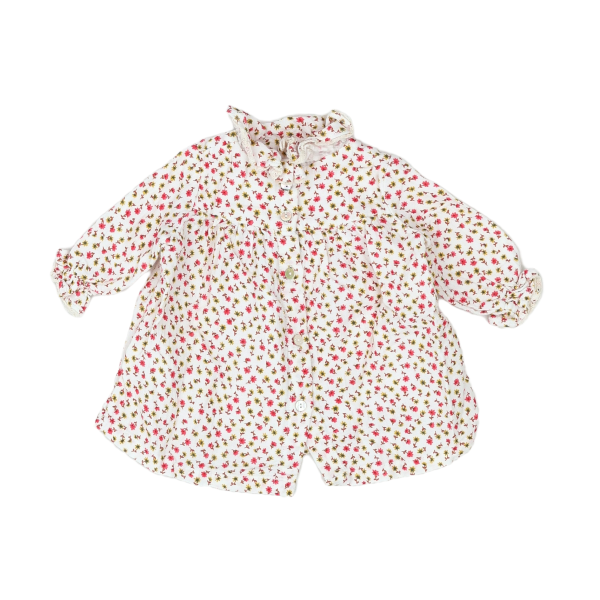 Beige Baby Blouse - 6 months BONTON - Seconde Main Beige