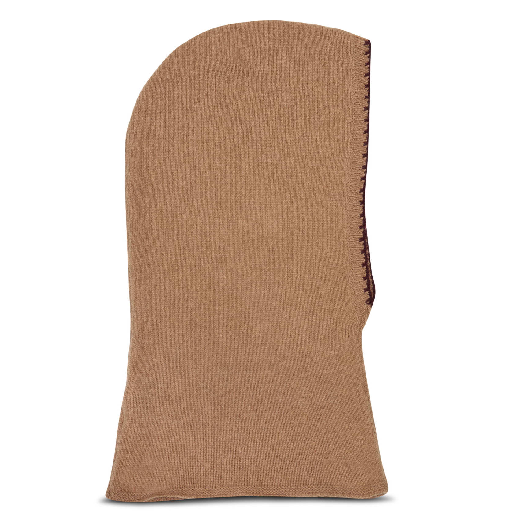 Wollen en kasjmieren balaclava MAISON ANJE Bruin