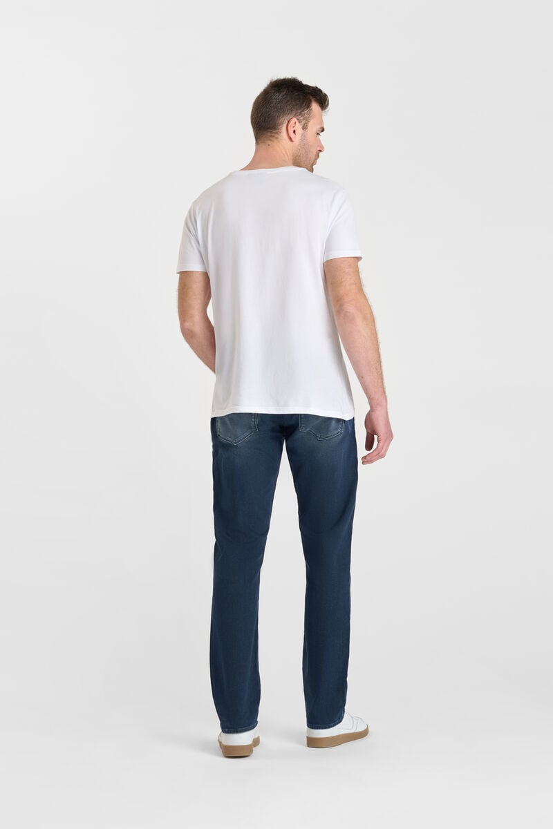 Straight jogger jeans 800/12 regular, length 34 LE TEMPS DES CERISES Blue