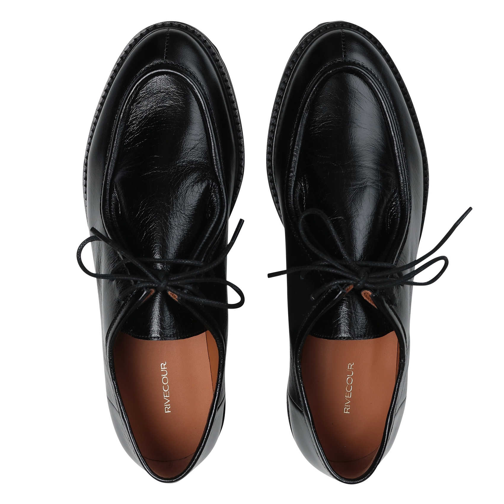 Derbies en cuir RIVECOUR Noir