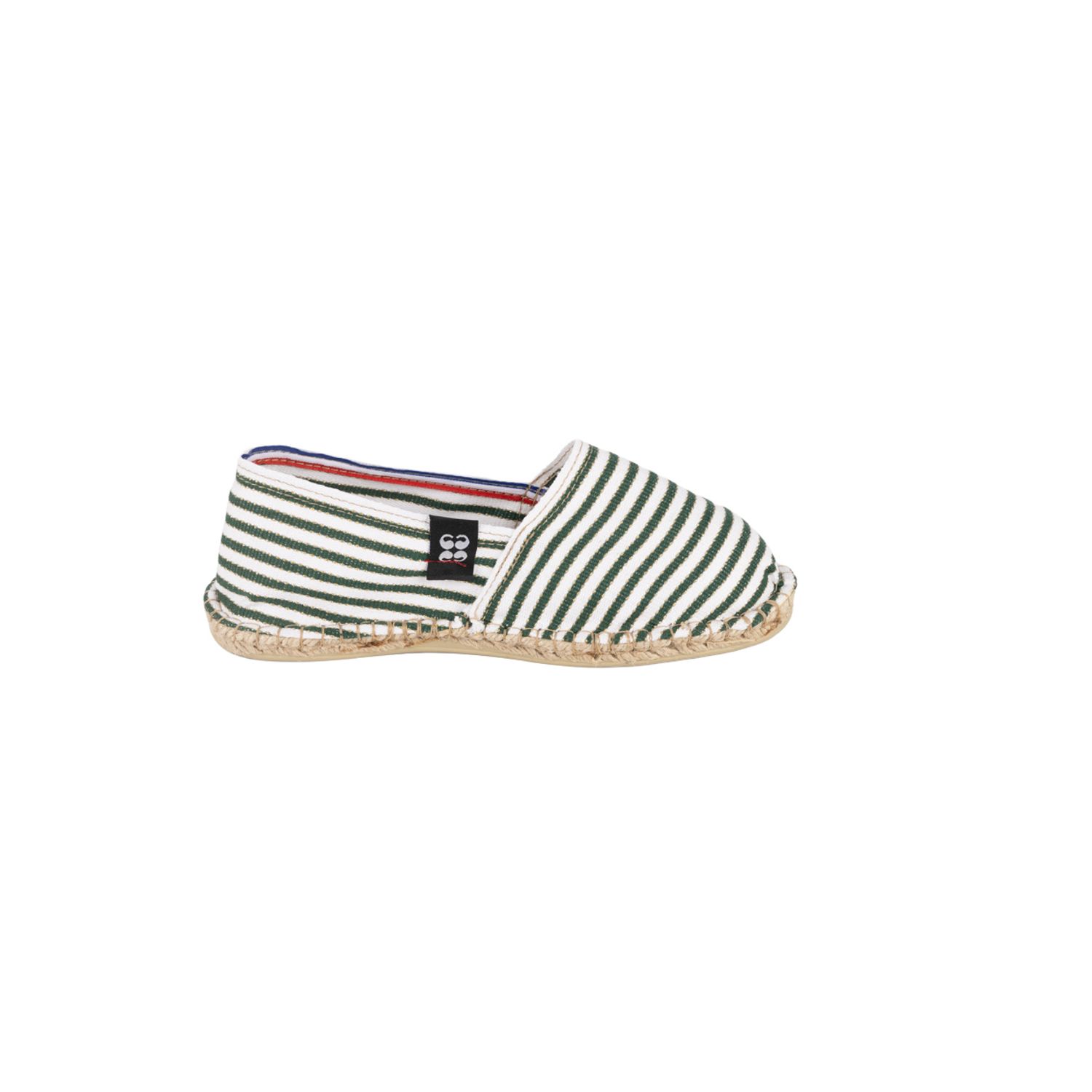 Striped espadrilles ART OF SOULE Green