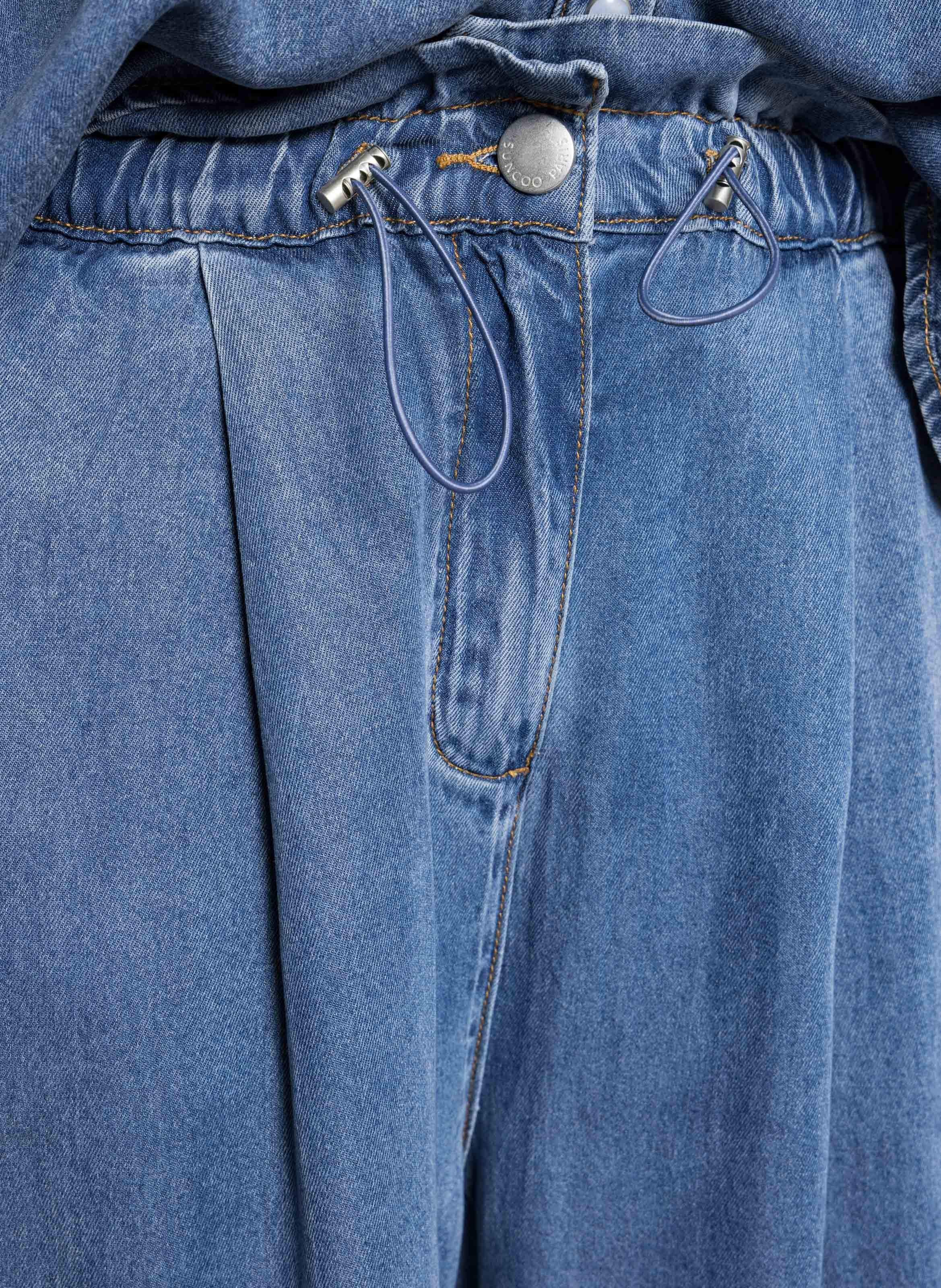 Jean large SUNCOO Bleu