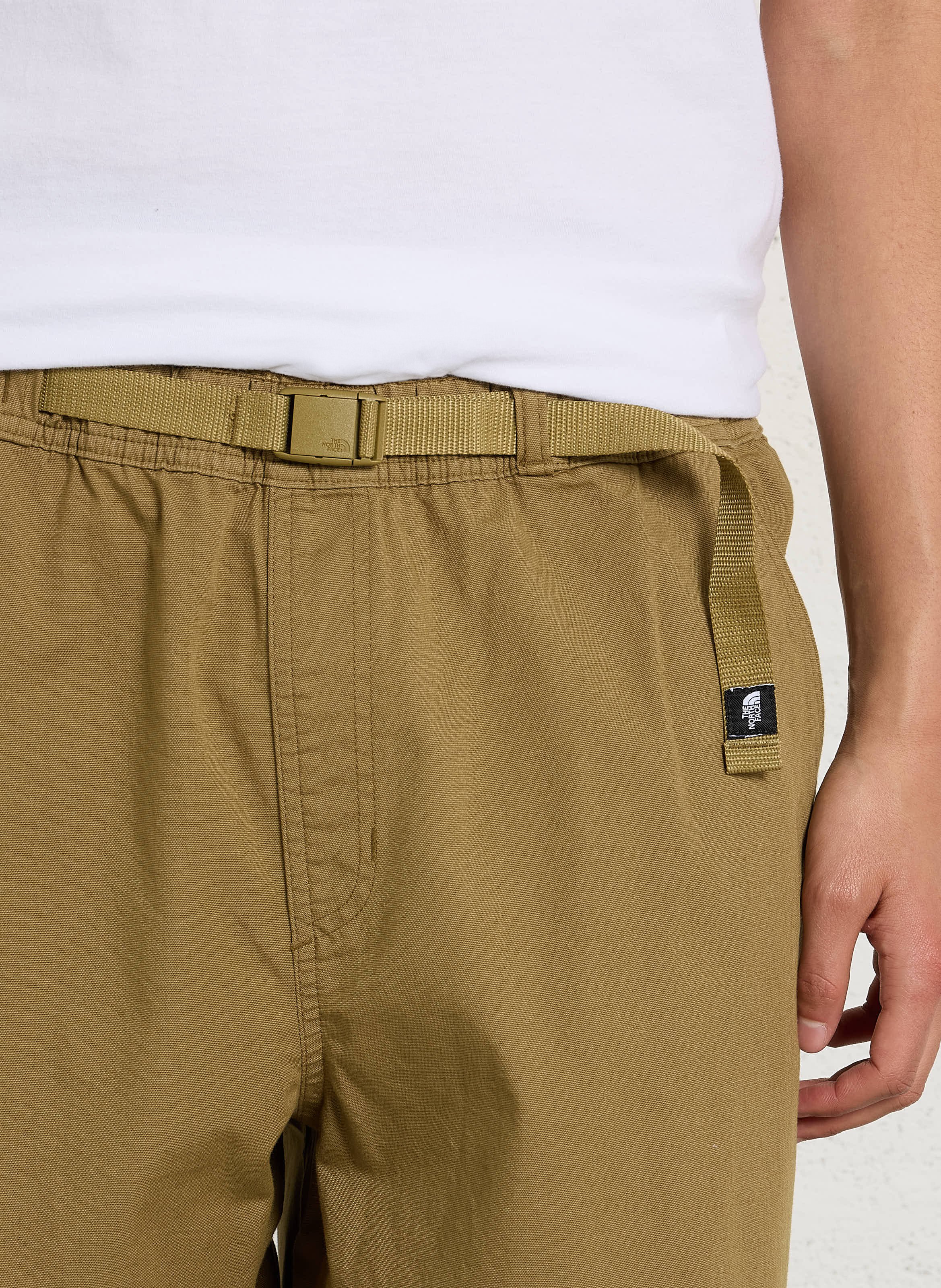 Pantalon ample en coton mélangé THE NORTH FACE Marron