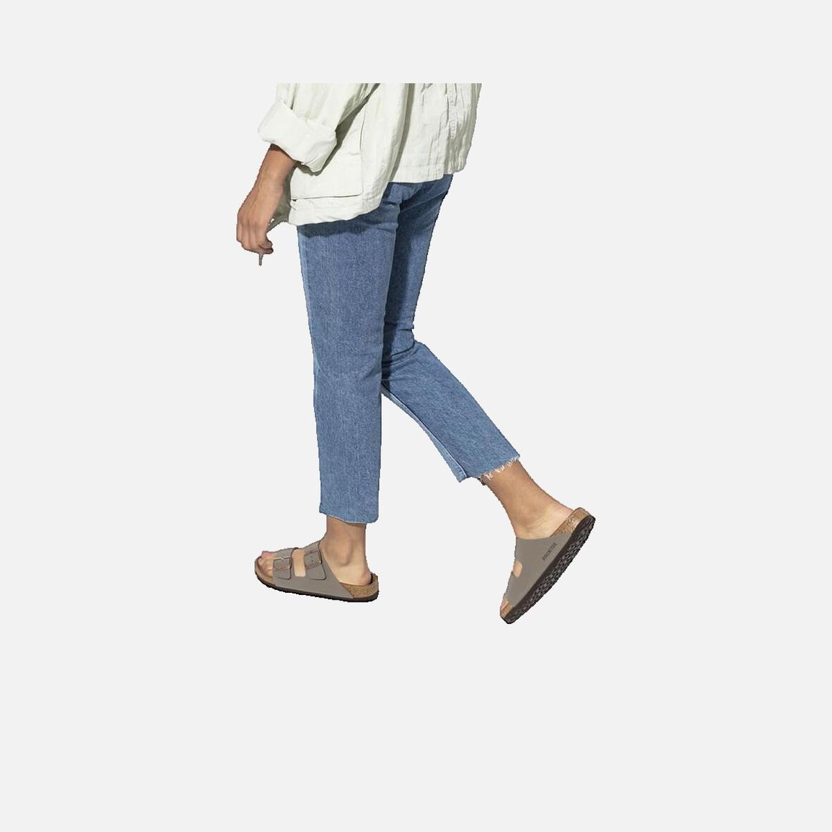 Arizona flat sandals BIRKENSTOCK Grey