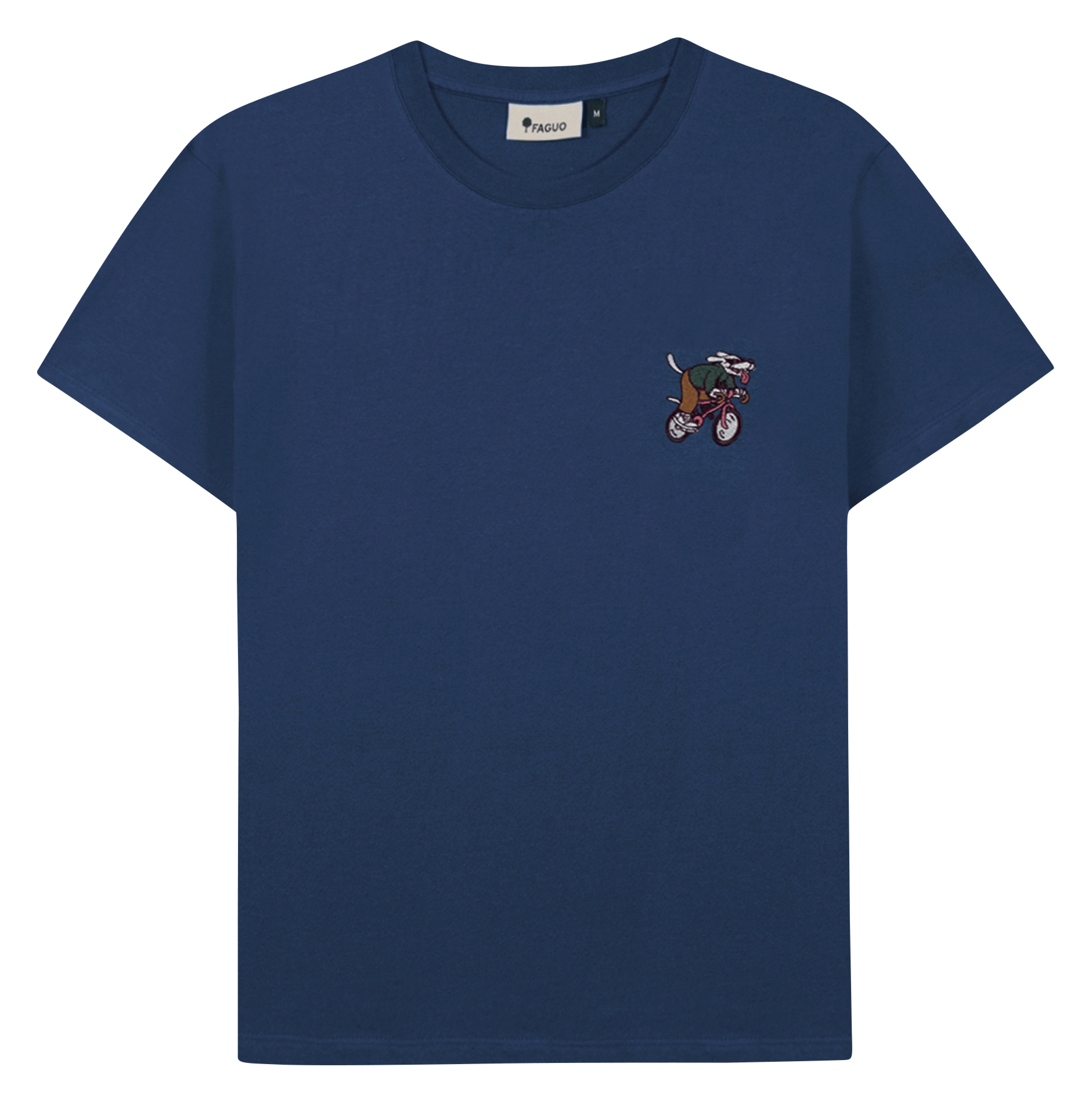 Straight logo t-shirt in cotton FAGUO
