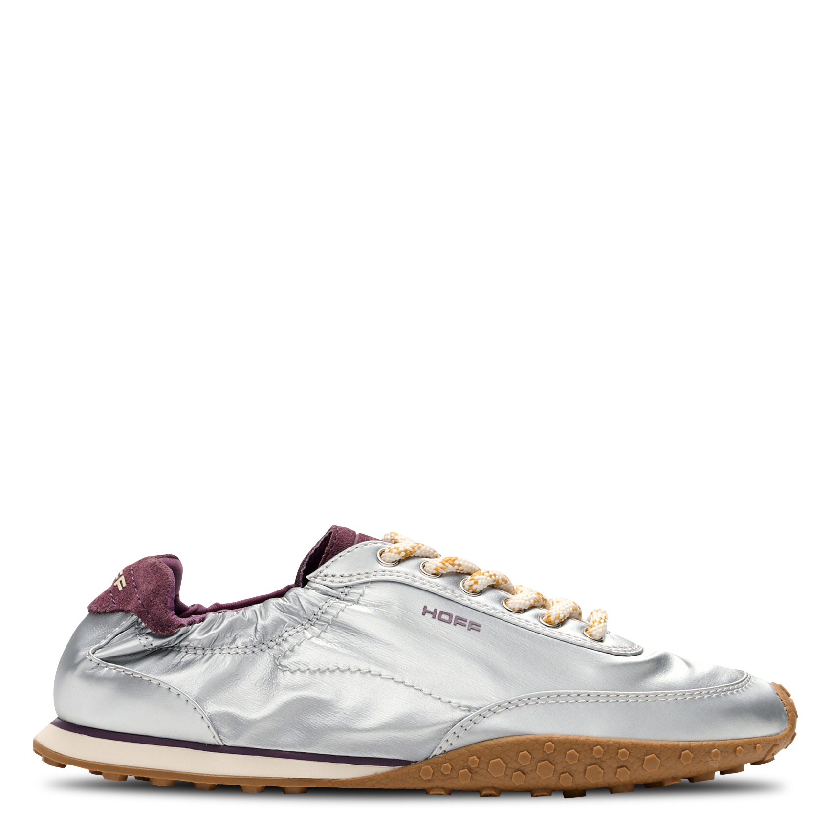 Lace-Up Ballet-Style Trainers HOFF Silver