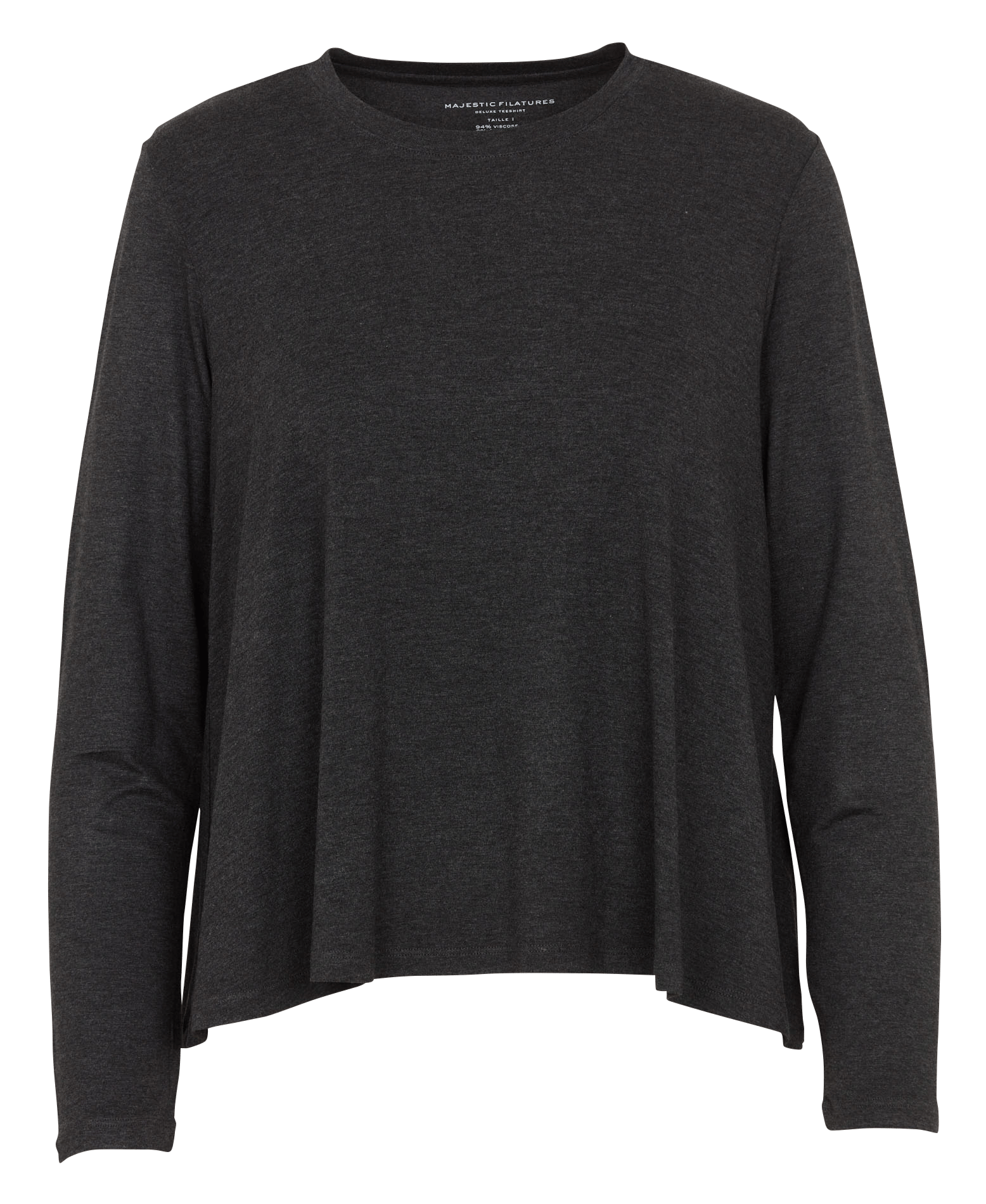 Tee-shirt ample col rond MAJESTIC FILATURES