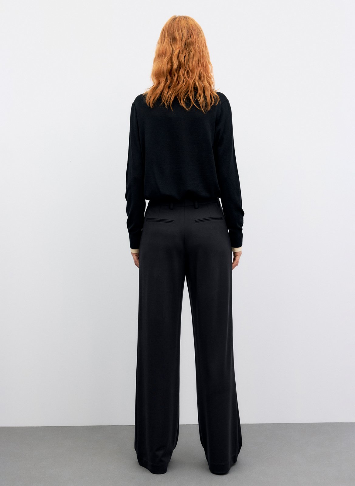 Weit geschnittene Taillenhose GERARD DAREL Schwarz