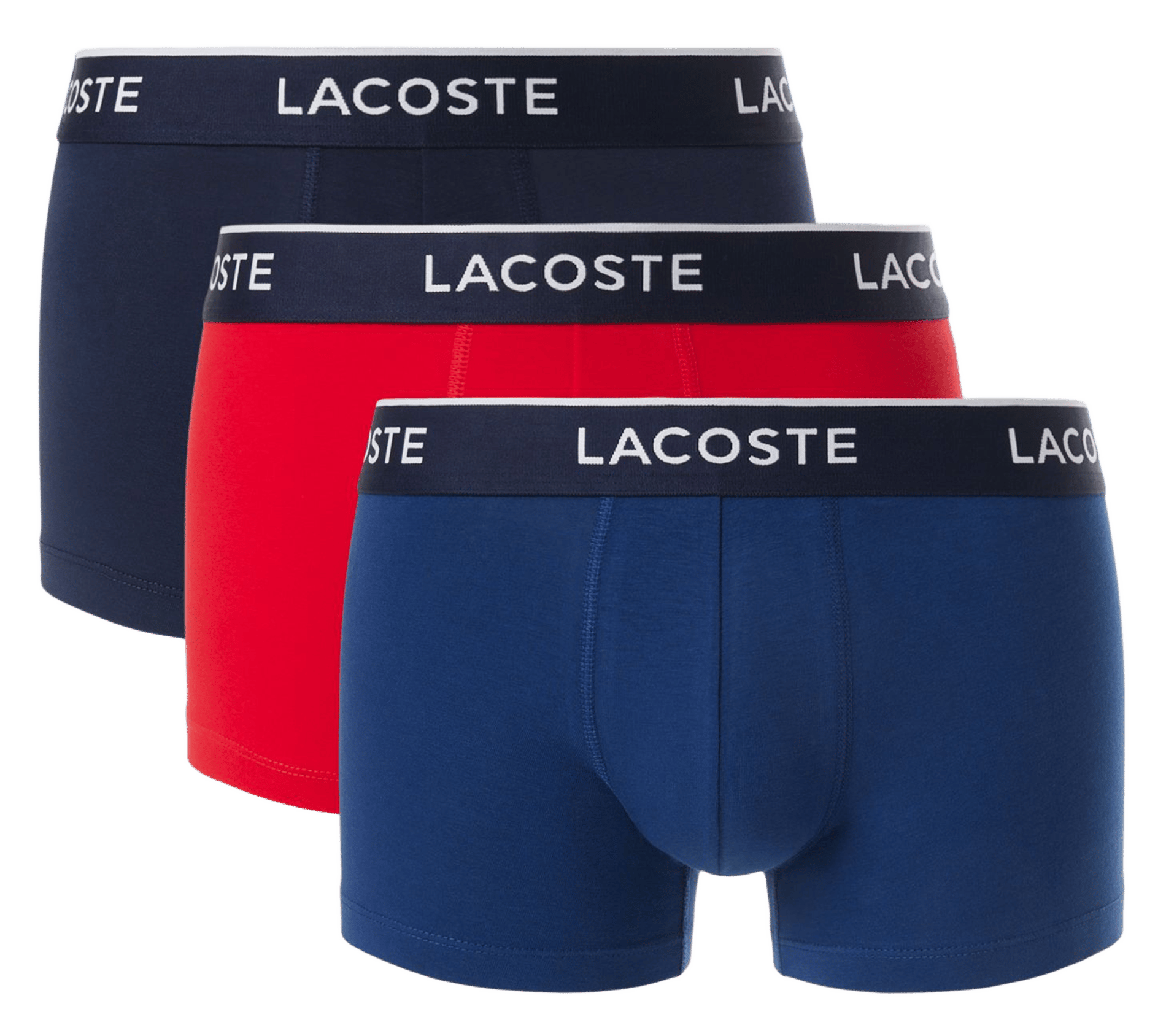 Pack of 3 cotton-blend trunks LACOSTE